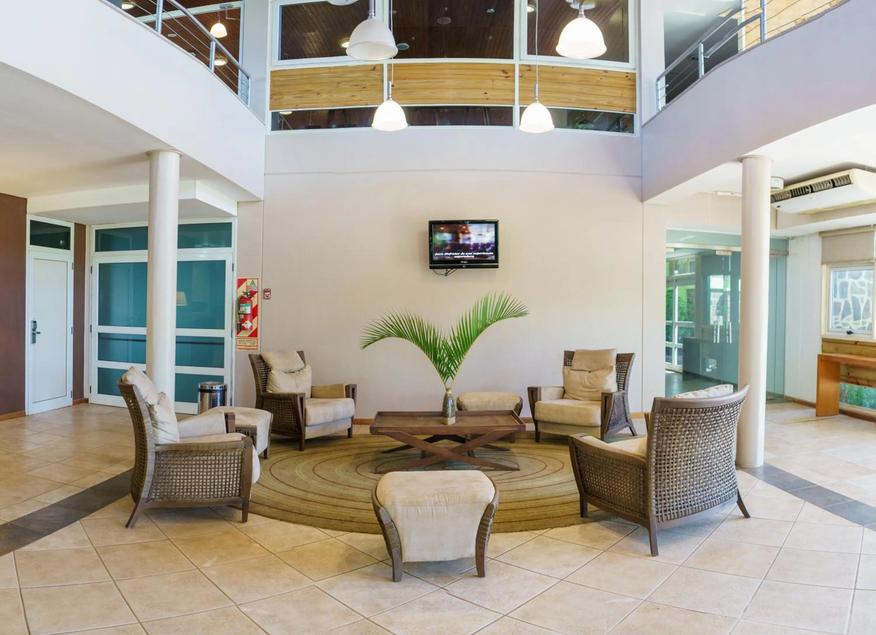 Seating area in Hotel Maitei Posadas