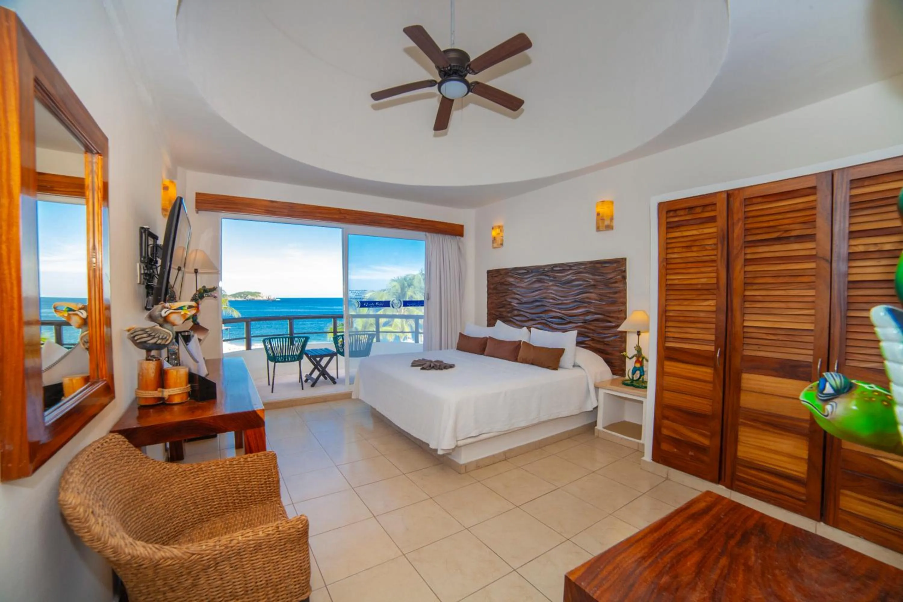 Bed in Quinta Bella Huatulco