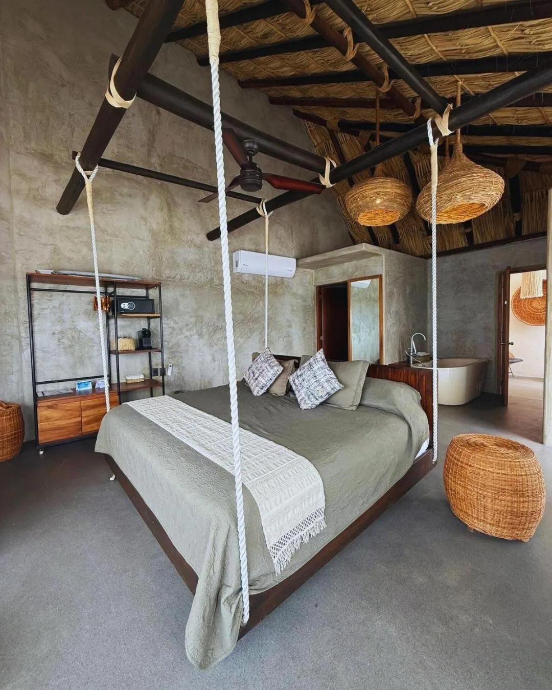 Bed in Quinta Bella Huatulco