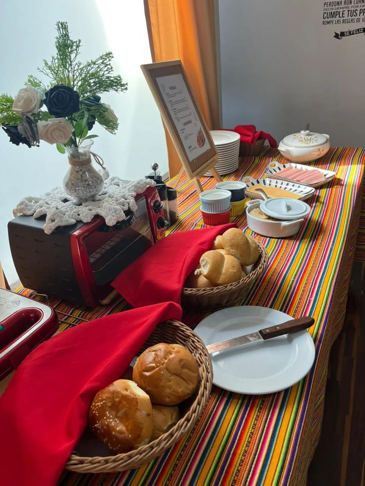 Buffet breakfast in Harmony Inn Miraflores