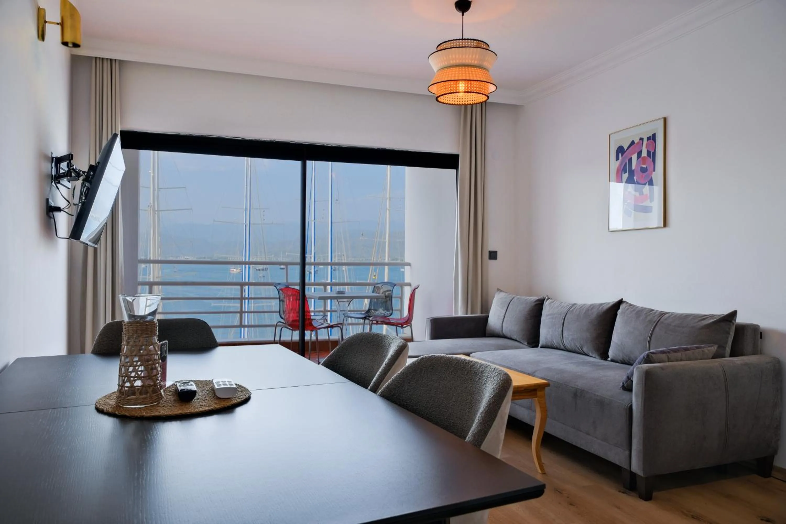 Living room in Körfez Residence