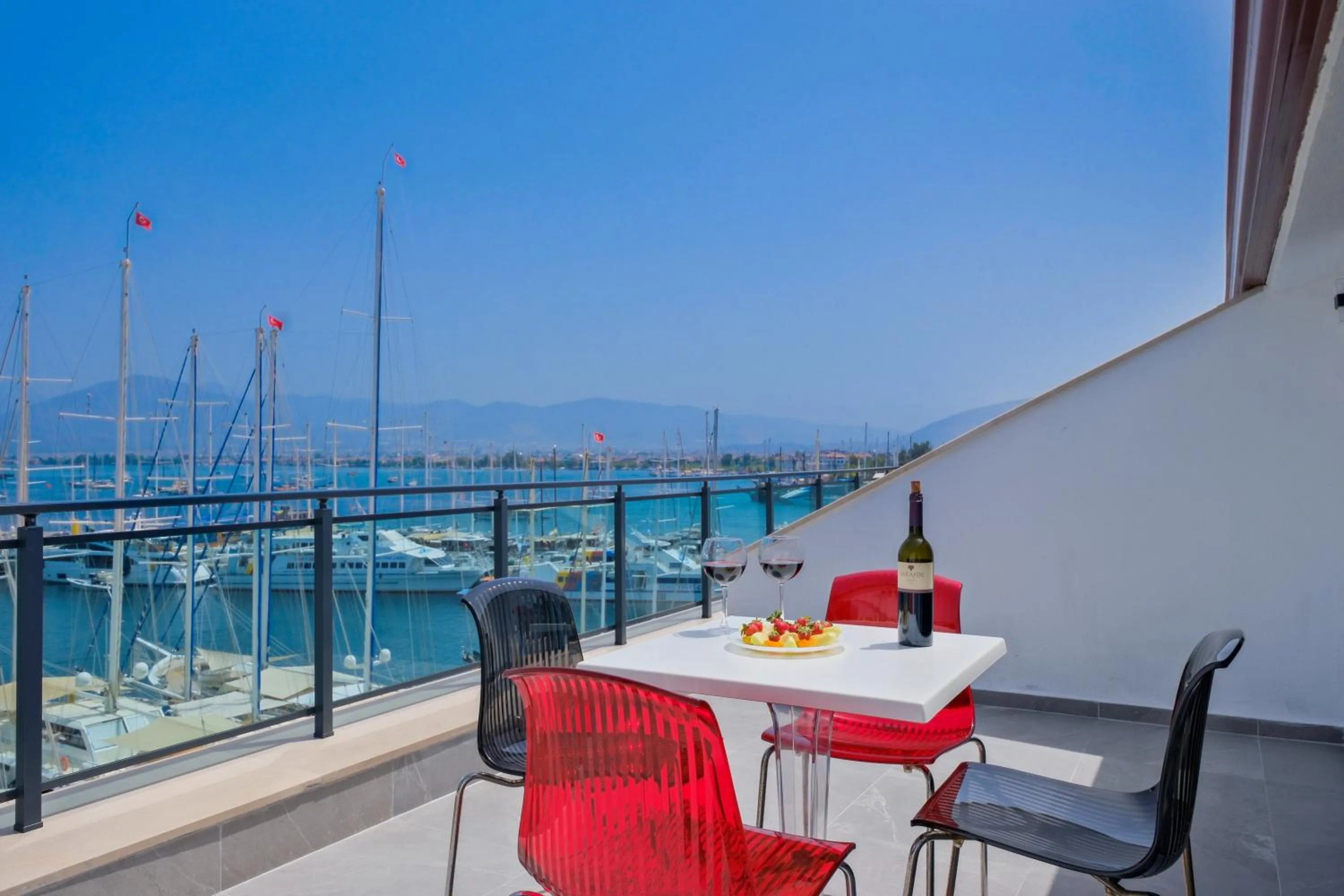 Balcony/Terrace in Körfez Residence