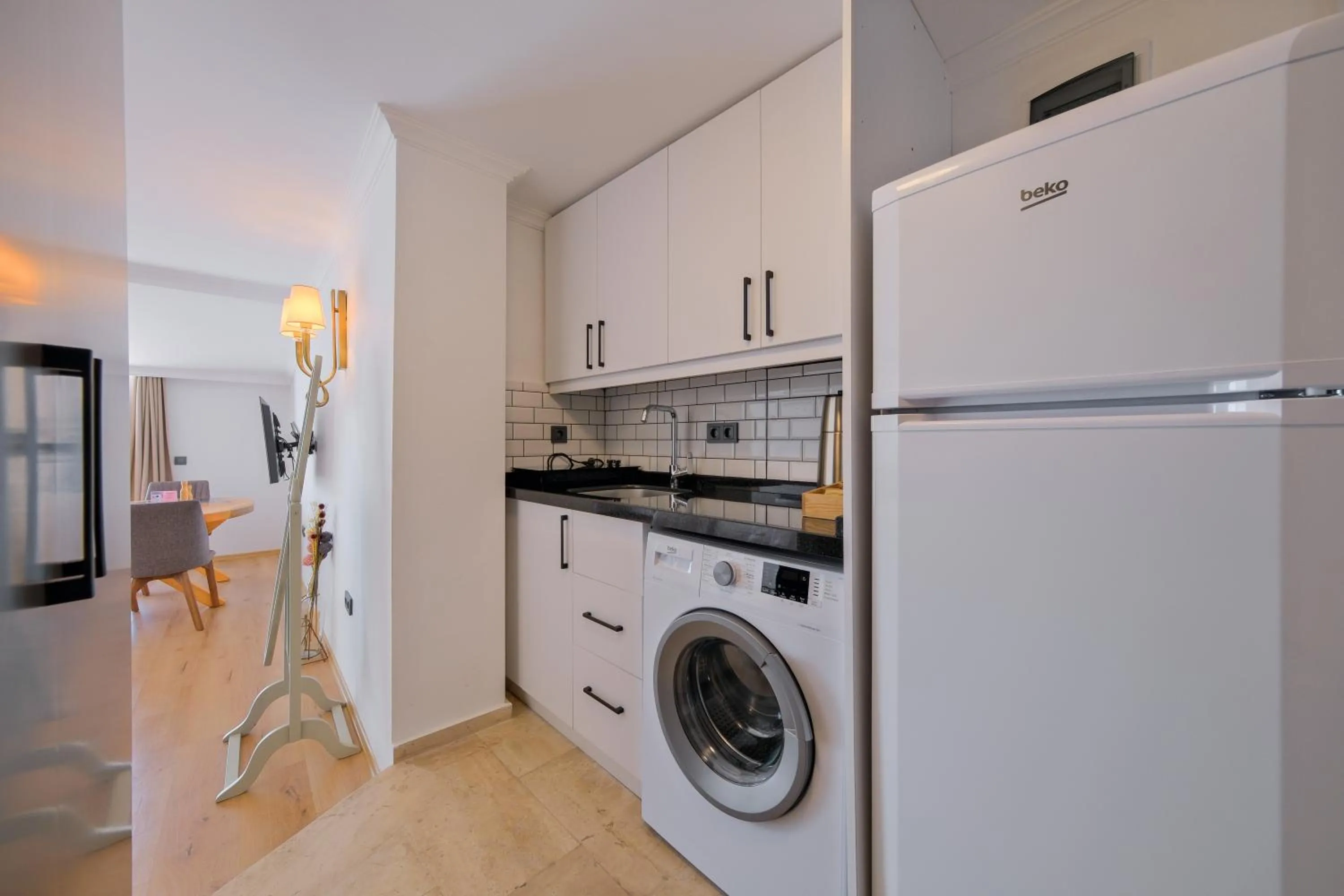 Kitchen or kitchenette in Körfez Residence