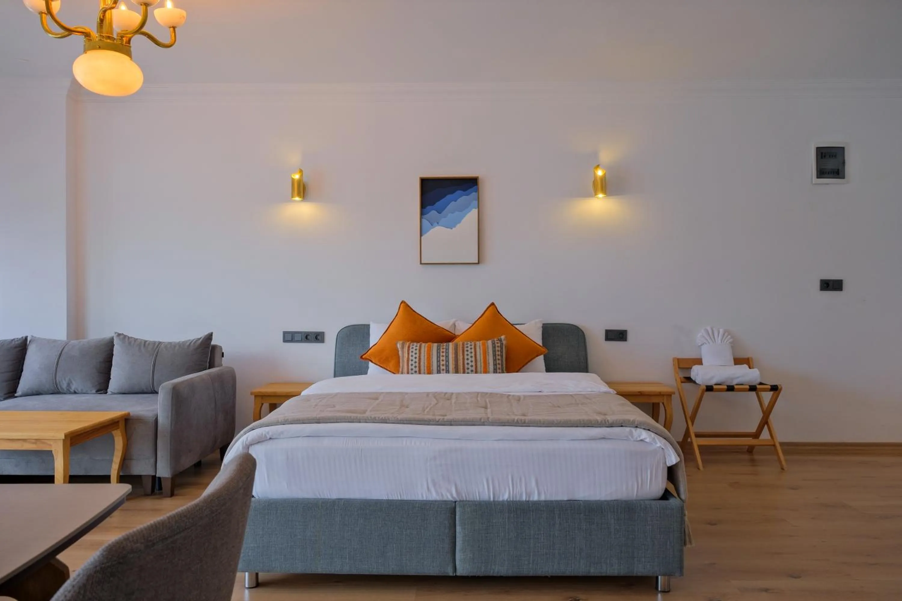 Bed in Körfez Residence