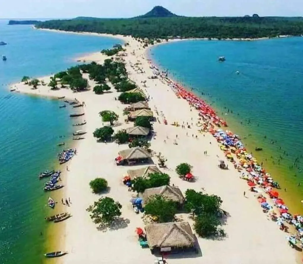Beach in Pousada Angatu alter
