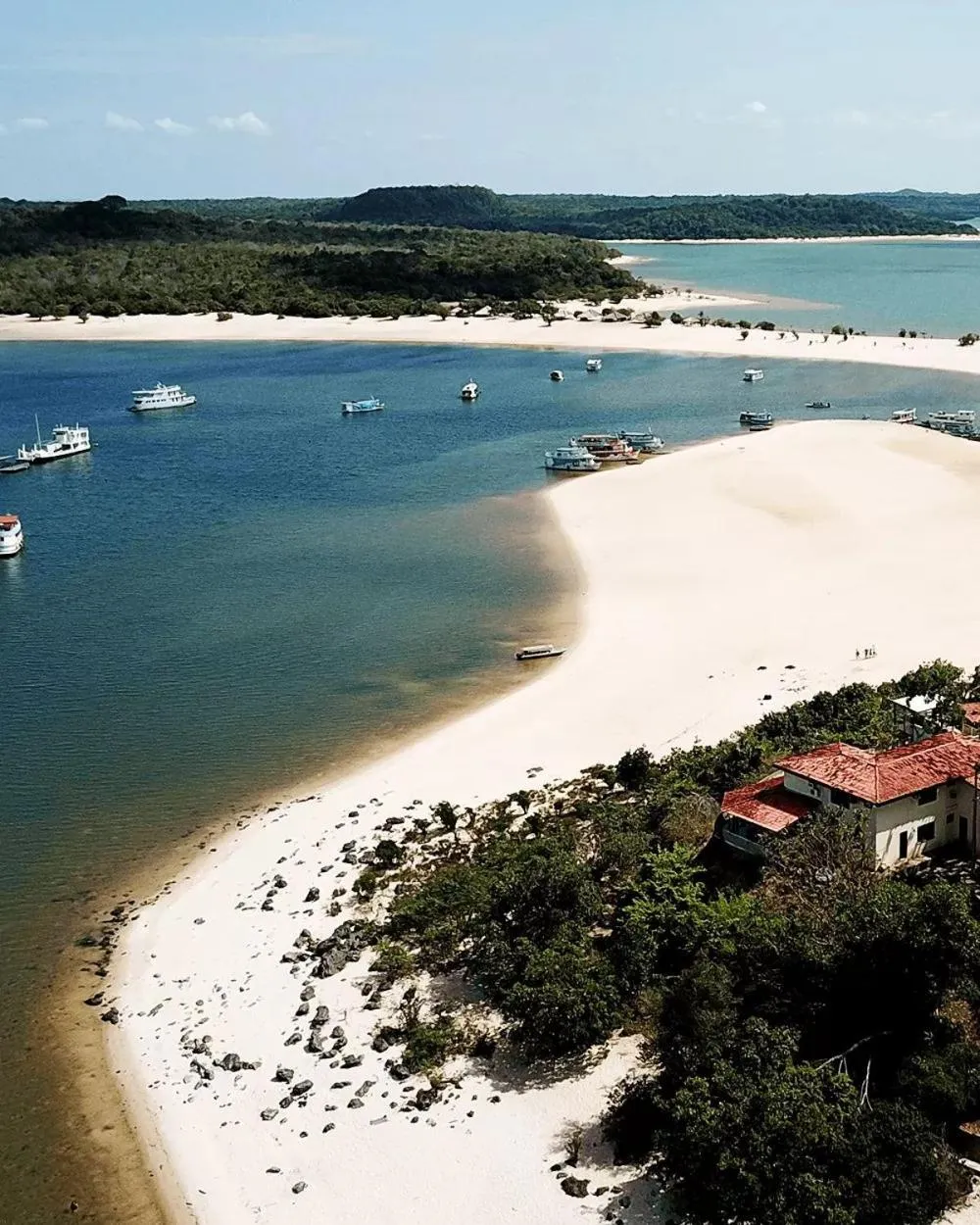 Natural landscape in Pousada Angatu alter
