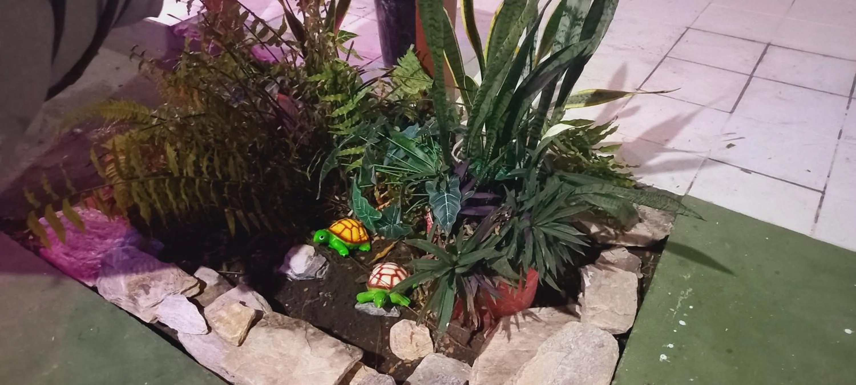 Garden in Pousada Angatu alter