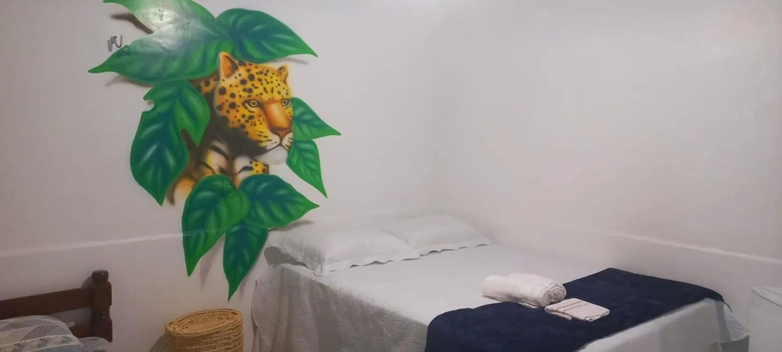 Bed in Pousada Angatu alter