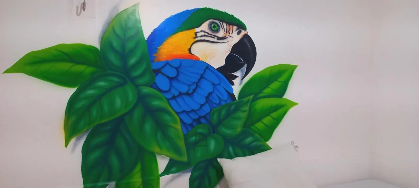 Decorative detail in Pousada Angatu alter