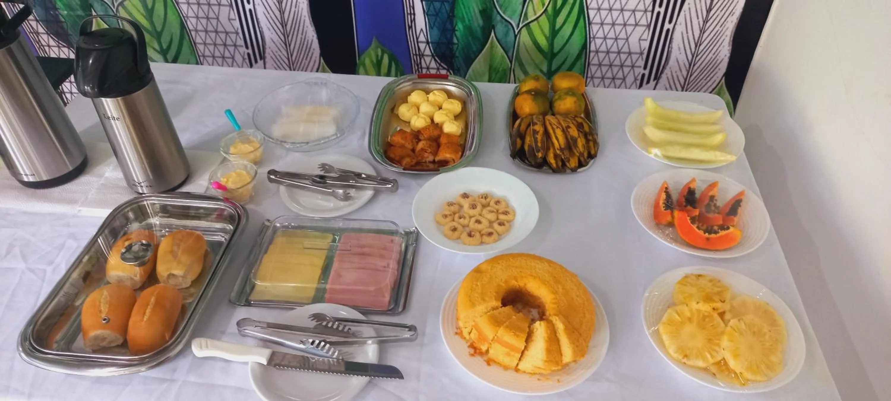 Breakfast in Pousada Angatu alter