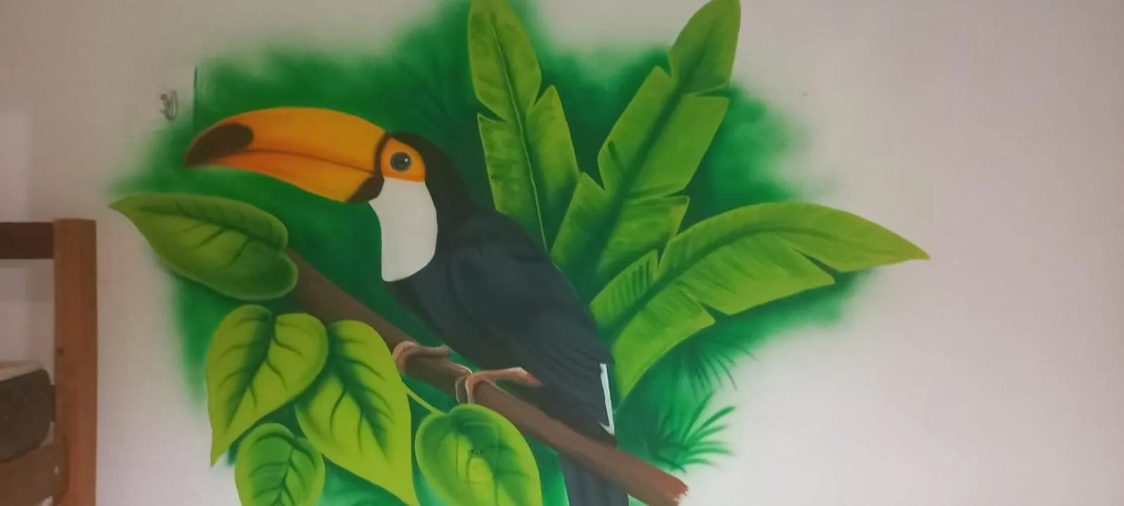 Decorative detail in Pousada Angatu alter