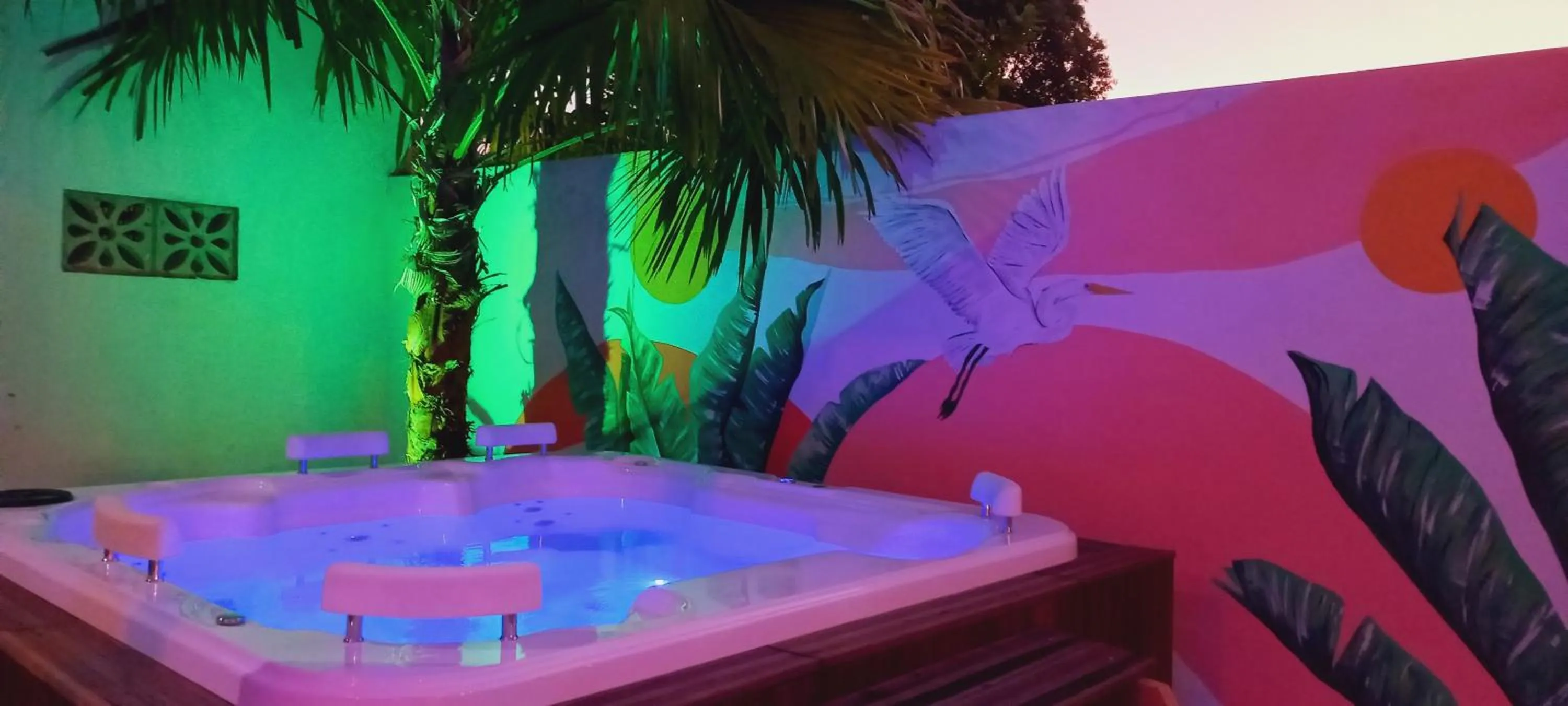 Hot Tub in Pousada Angatu alter