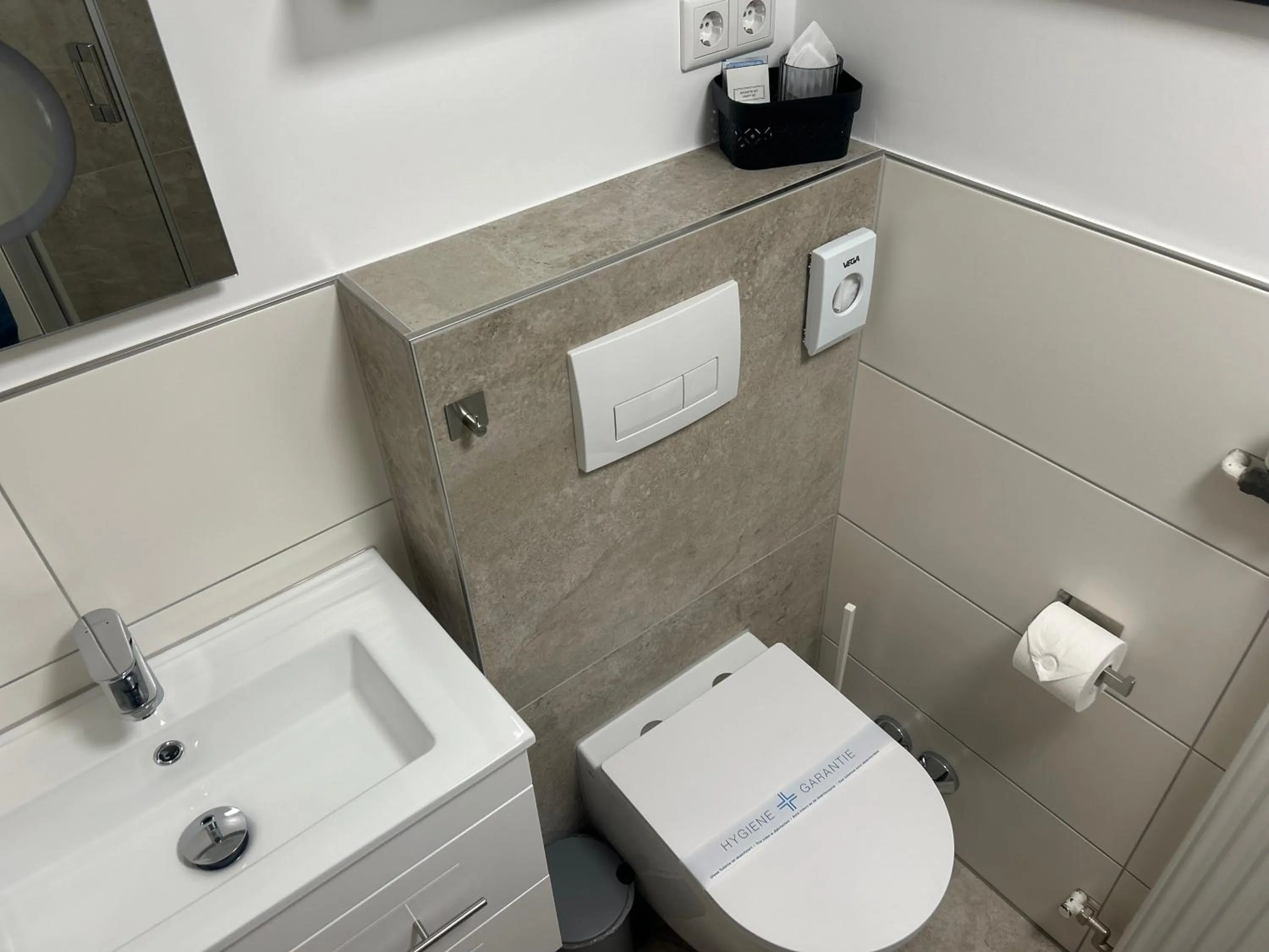 Bathroom in Flair Hotel zur Therme