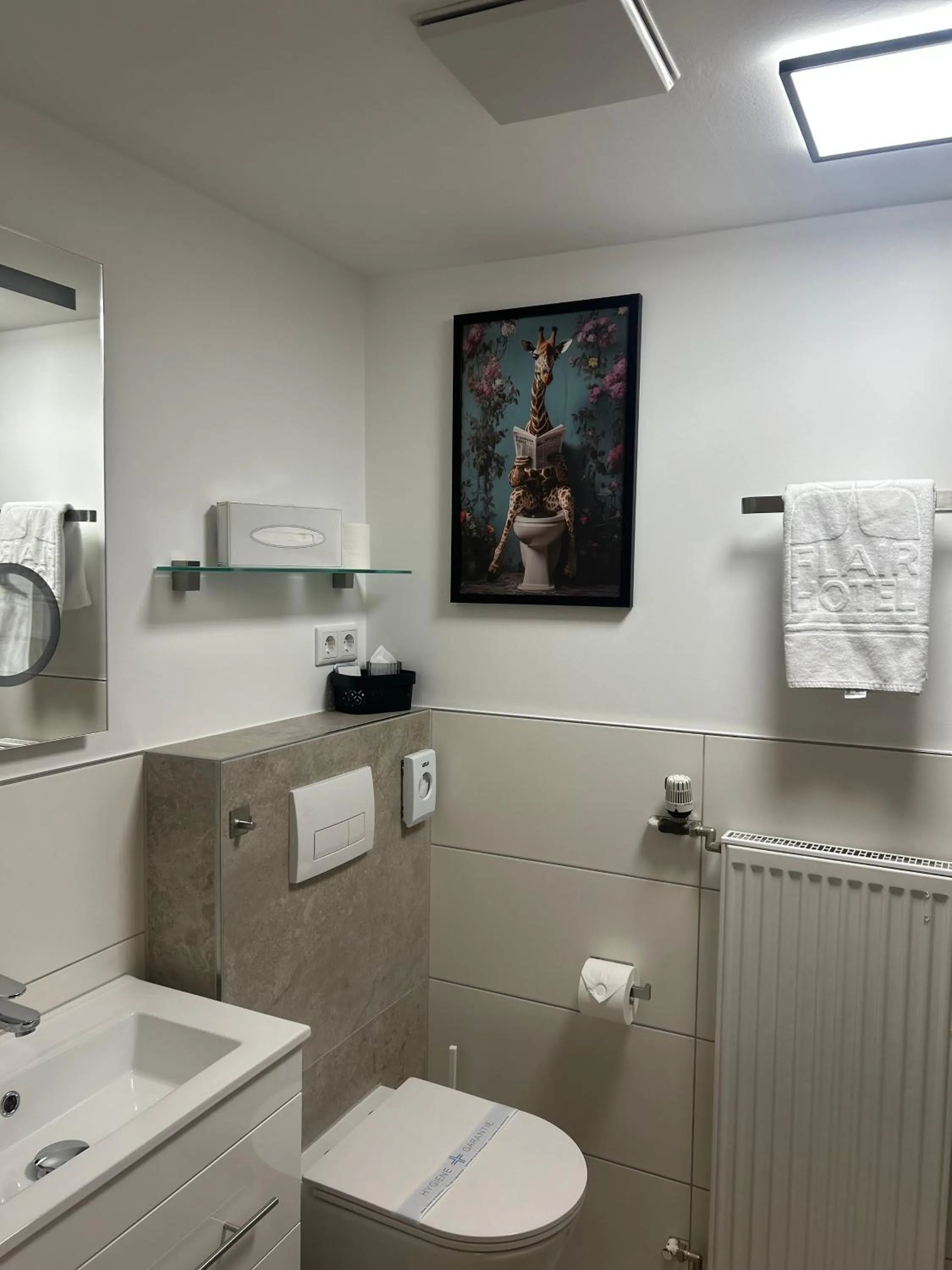 Bathroom in Flair Hotel zur Therme