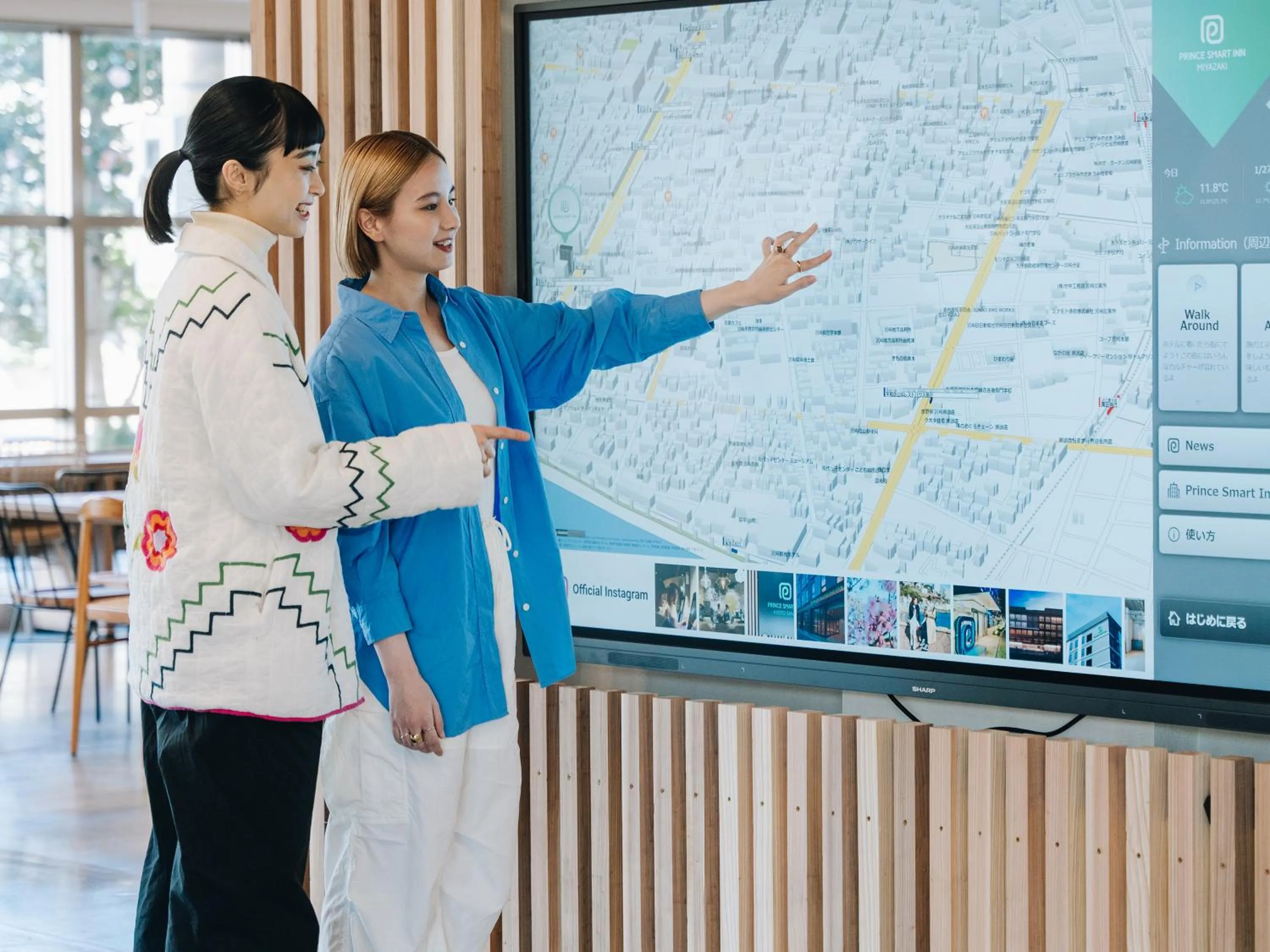 Lobby or reception in Prince Smart Inn Miyazaki