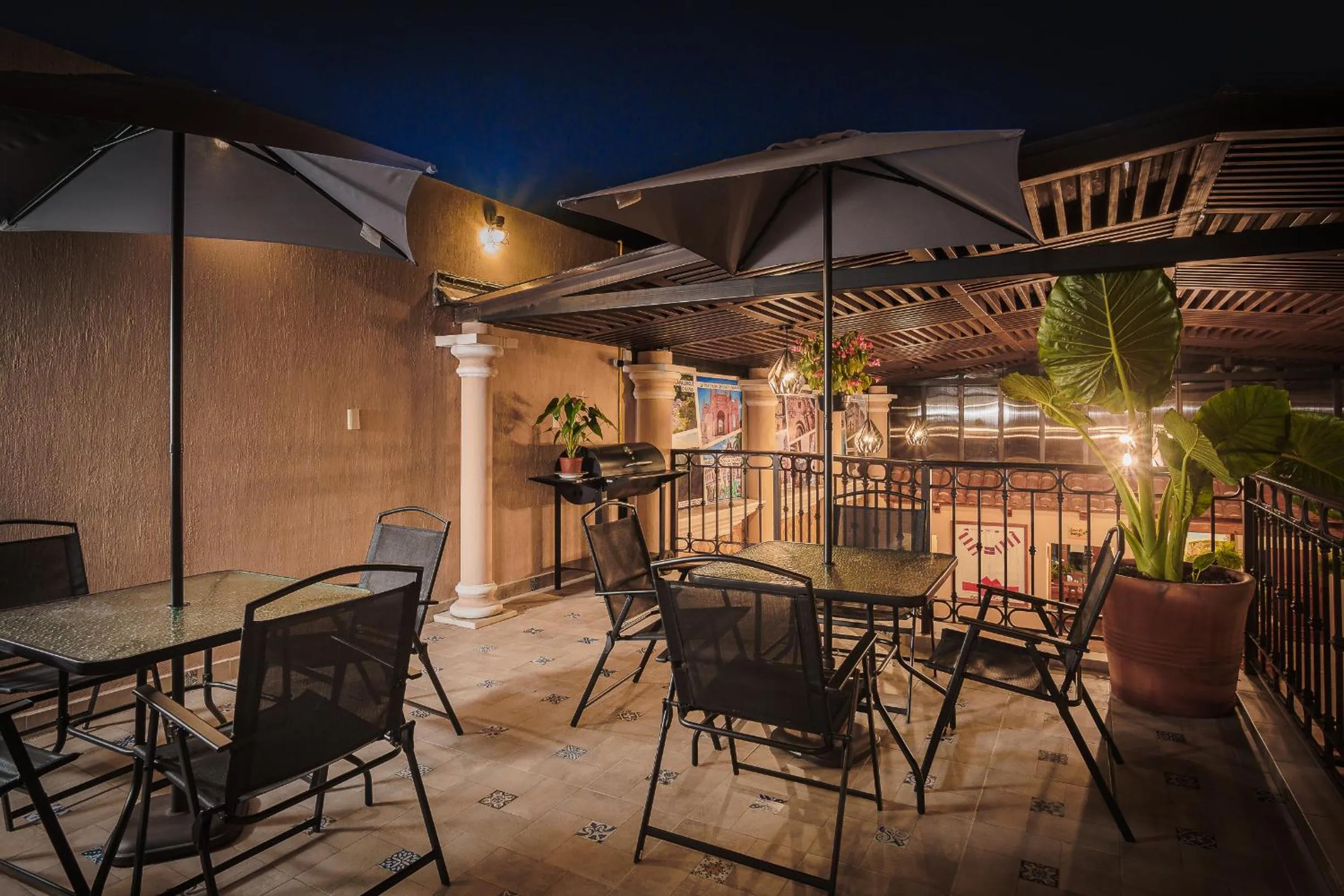 BBQ facilities in Tierra Alta Hostal