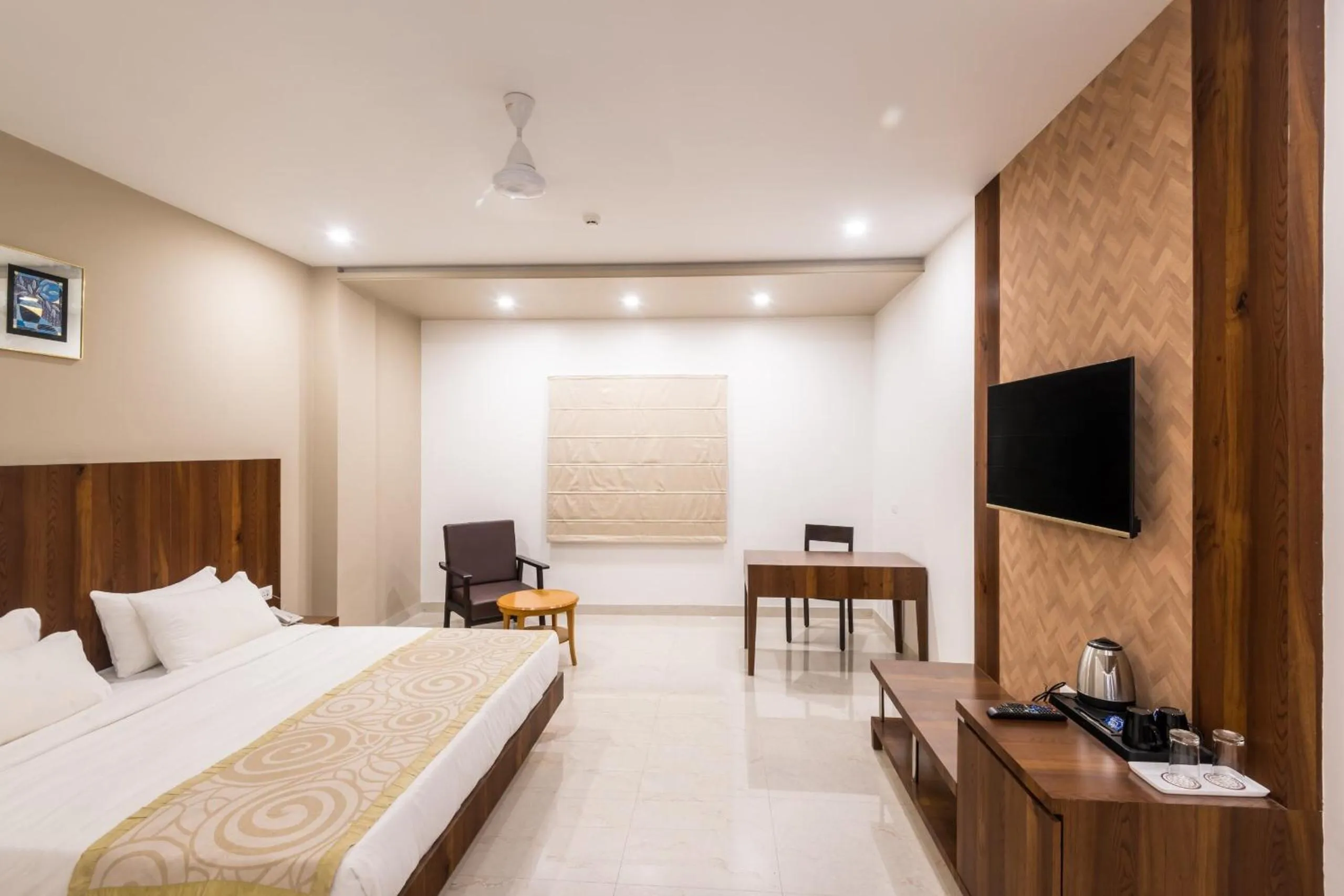 Photo of the whole room, Bed in Stamps by Eight Continents, Jodhpur