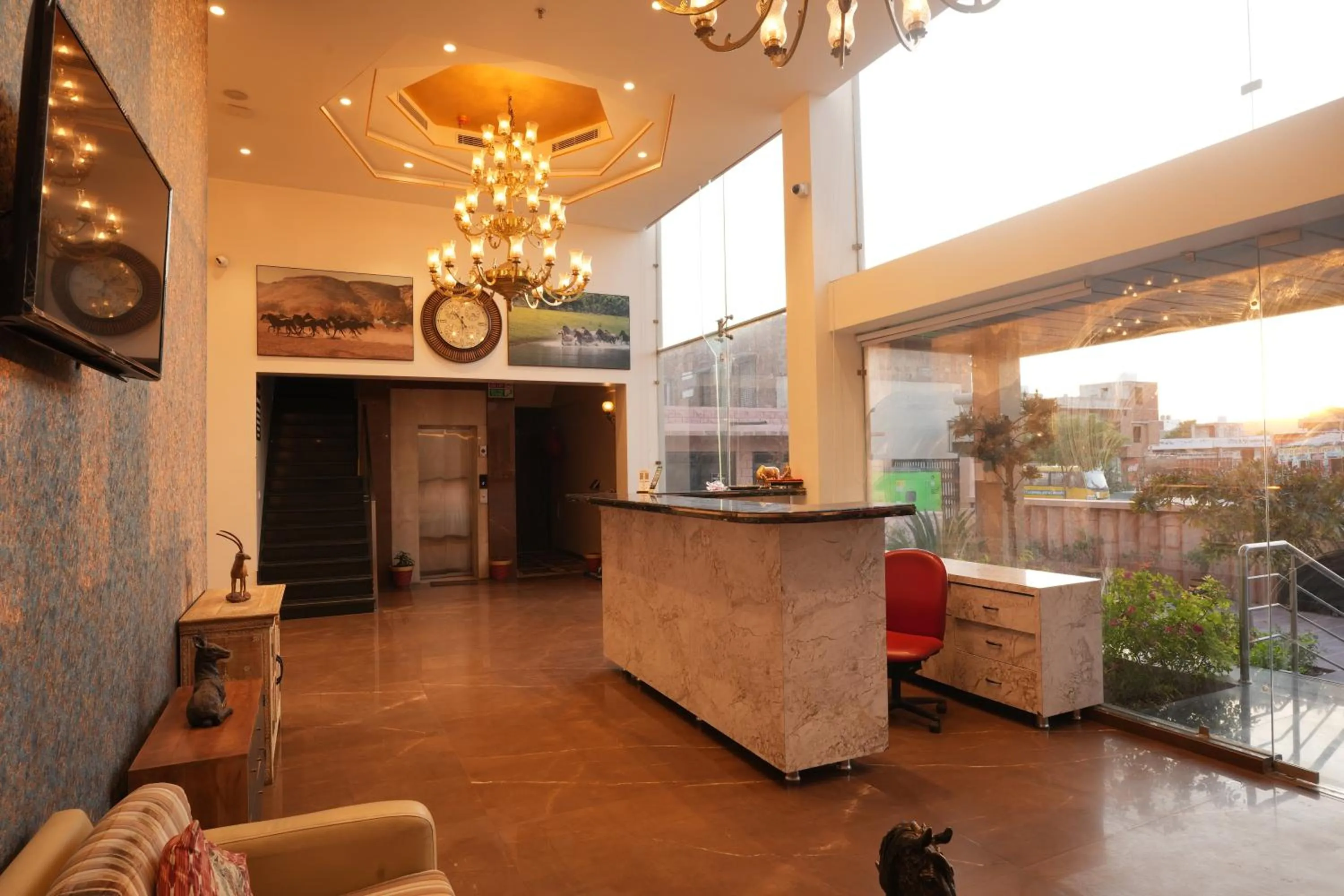 Lobby or reception in Stamps by Eight Continents, Jodhpur