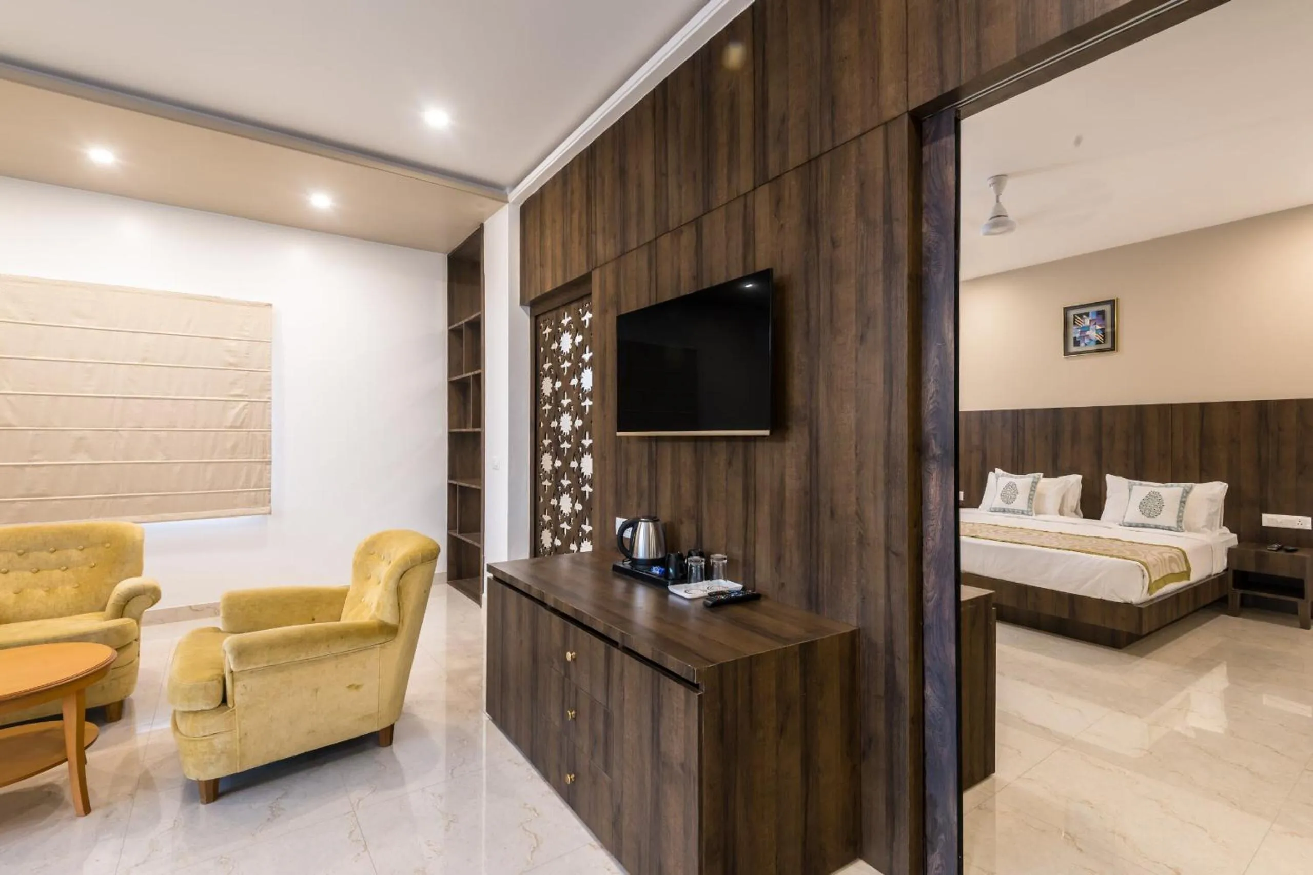 Living room, Bed in Stamps by Eight Continents, Jodhpur