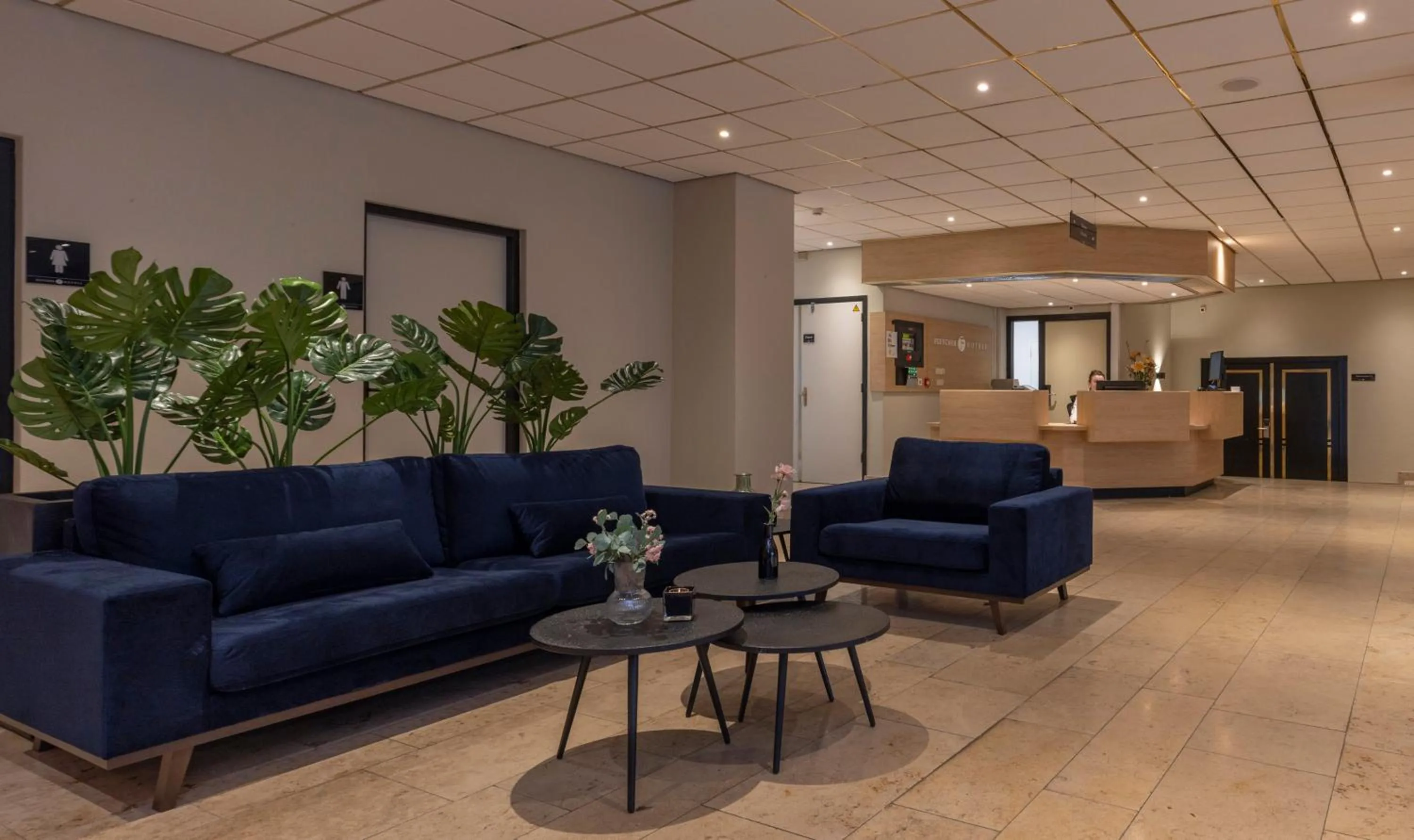 Lobby or reception in Fletcher Hotel-Restaurant Langewold
