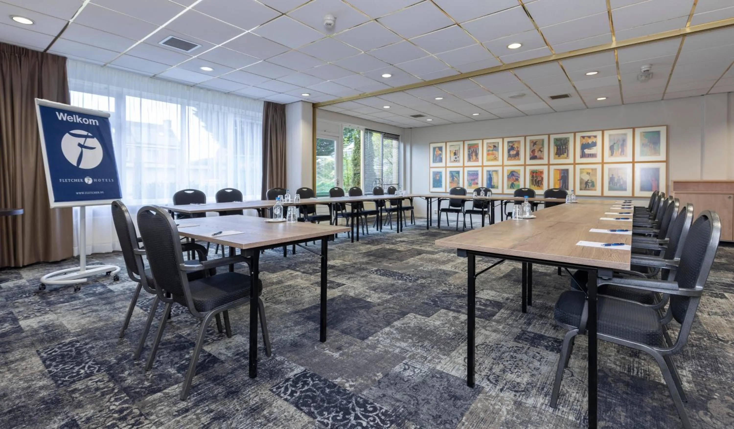 Meeting/conference room in Fletcher Hotel-Restaurant Langewold