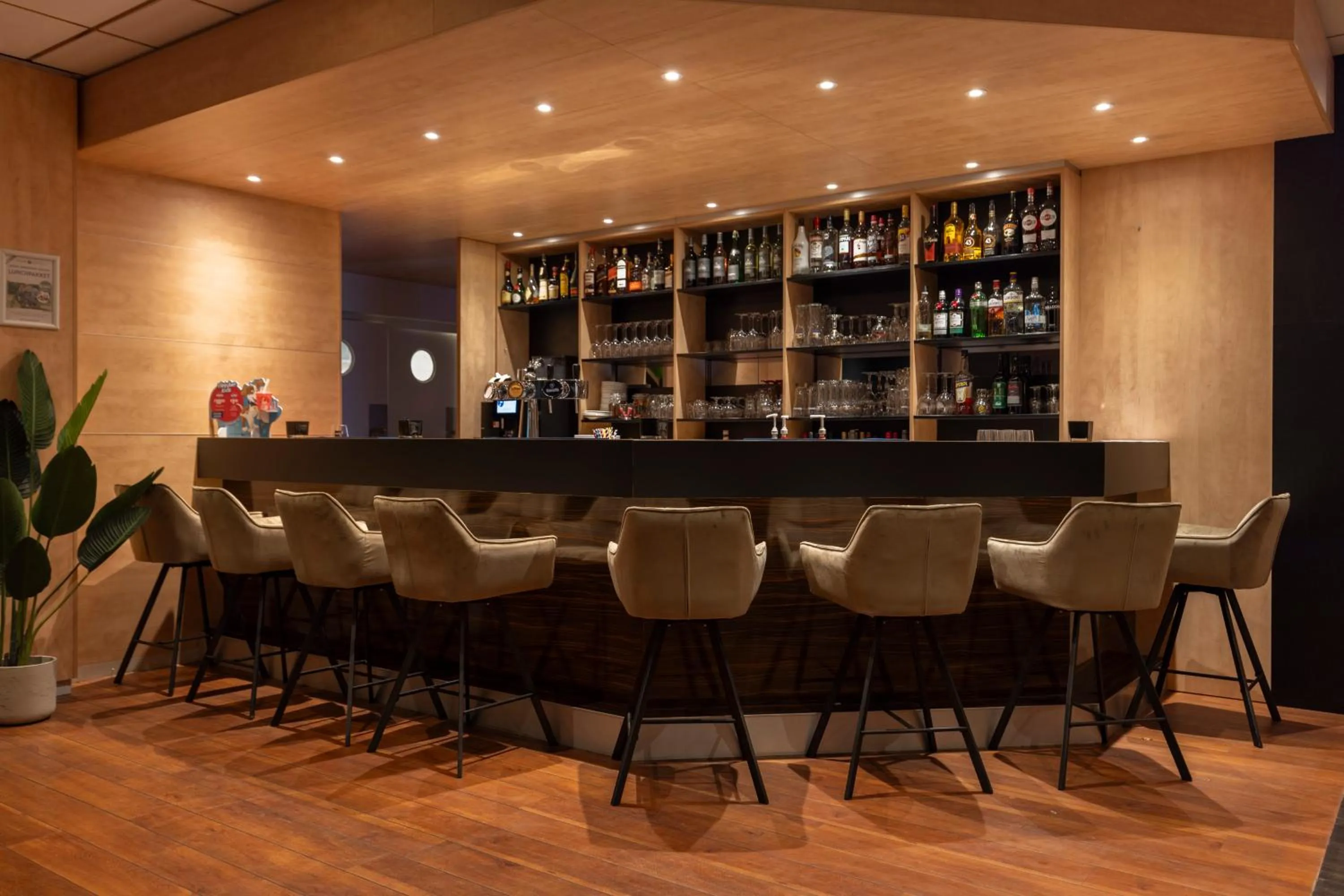 Lounge or bar in Fletcher Hotel-Restaurant Langewold