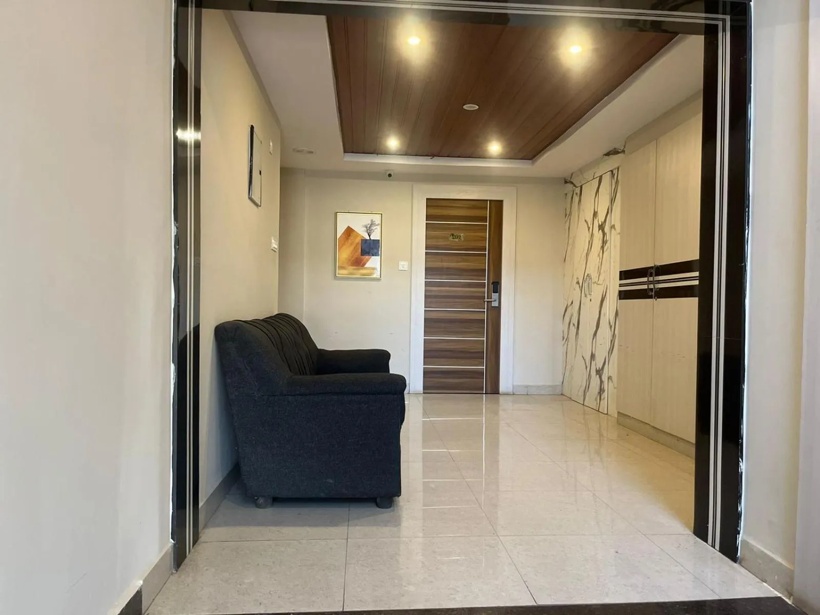 Seating area in Hotel Avenue Suites Near International Airport Bangalore