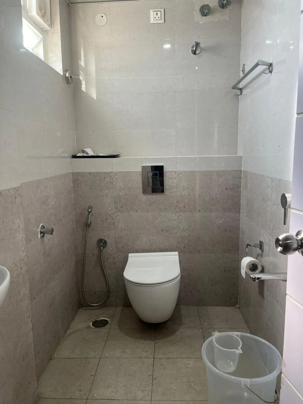 Shower in Hotel Avenue Suites Near International Airport Bangalore