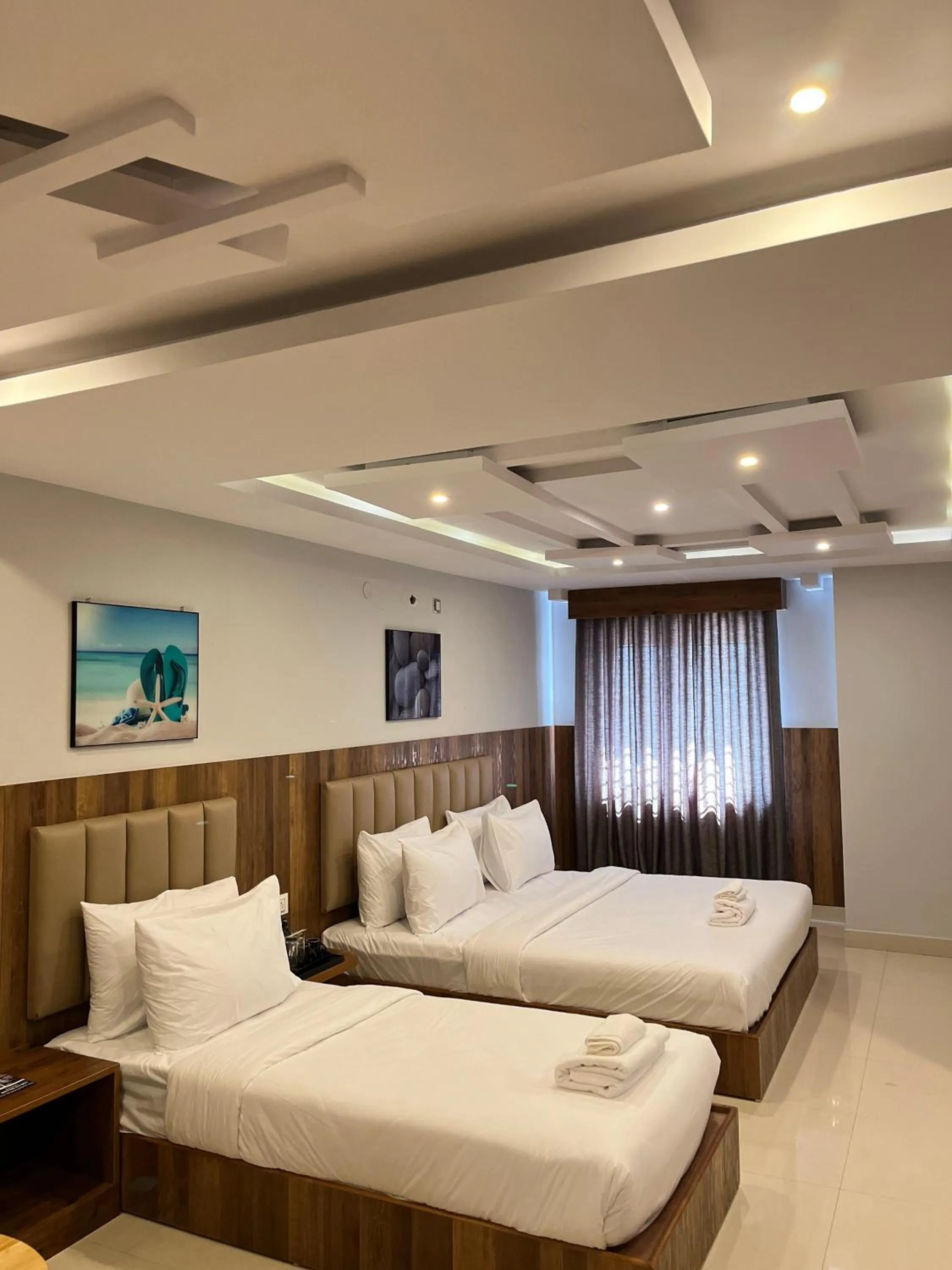 Bed in Hotel Avenue Suites Near International Airport Bangalore