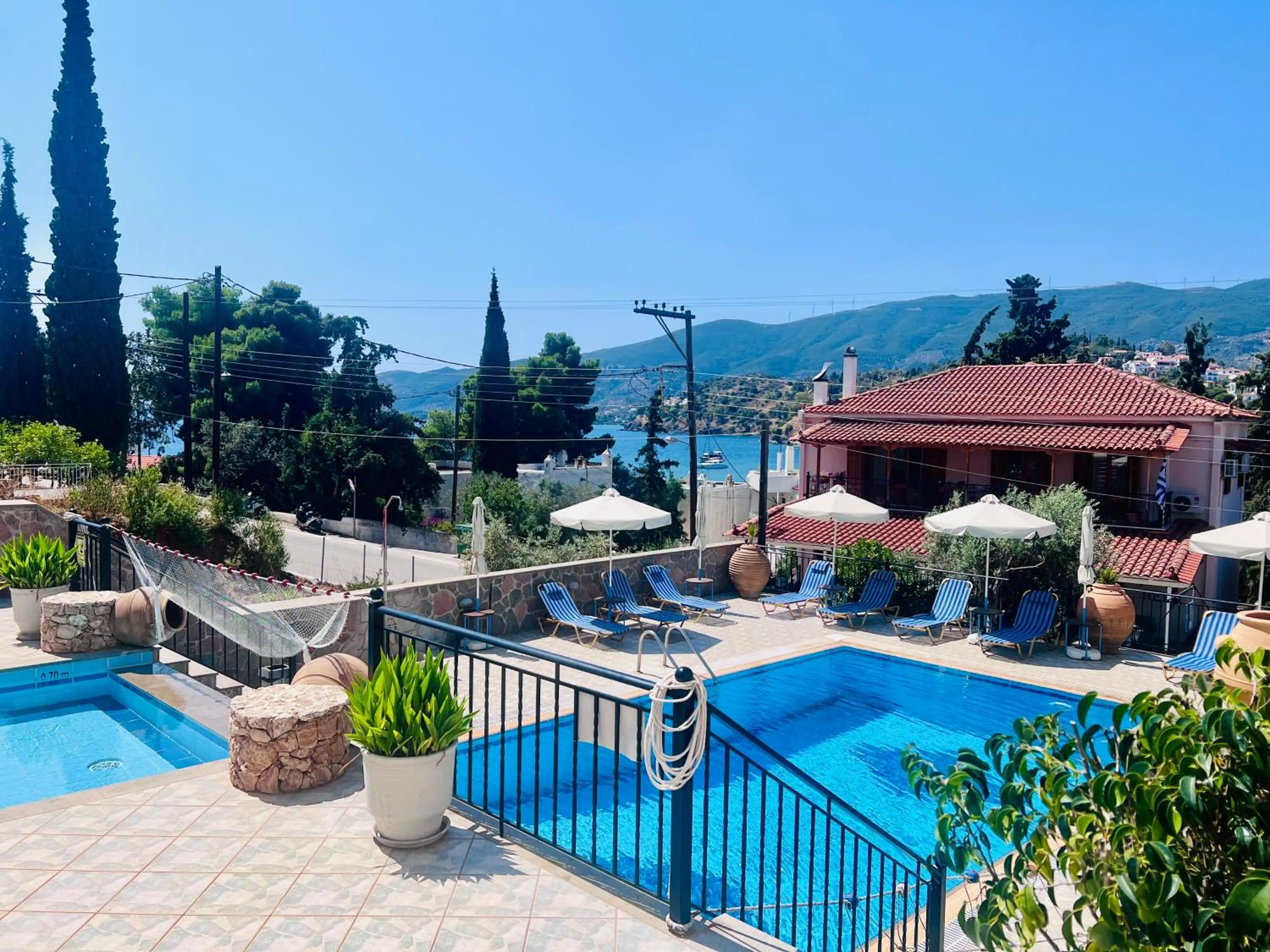 Swimming pool in KTM Sunny Villas