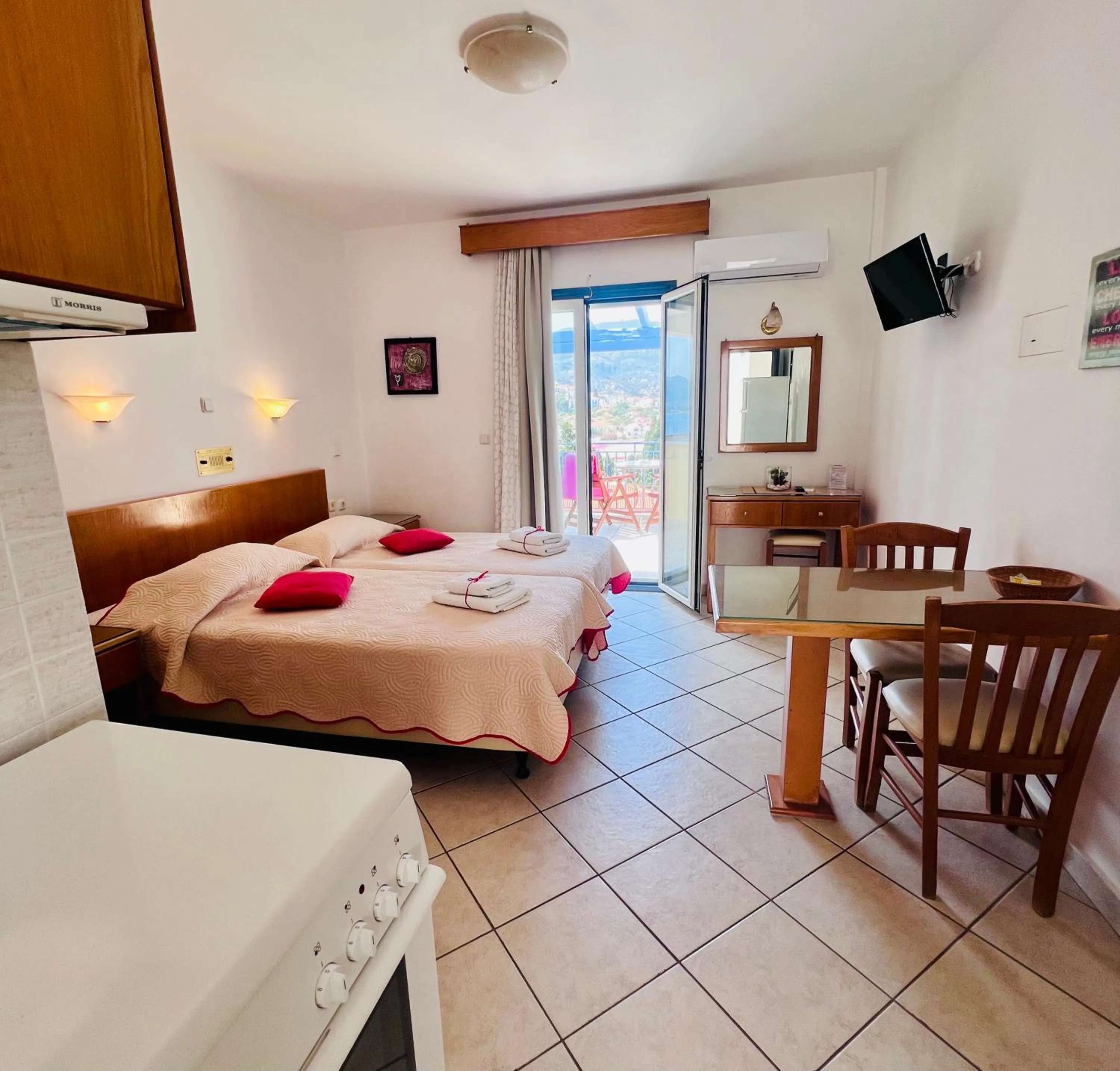 Bed in KTM Sunny Villas