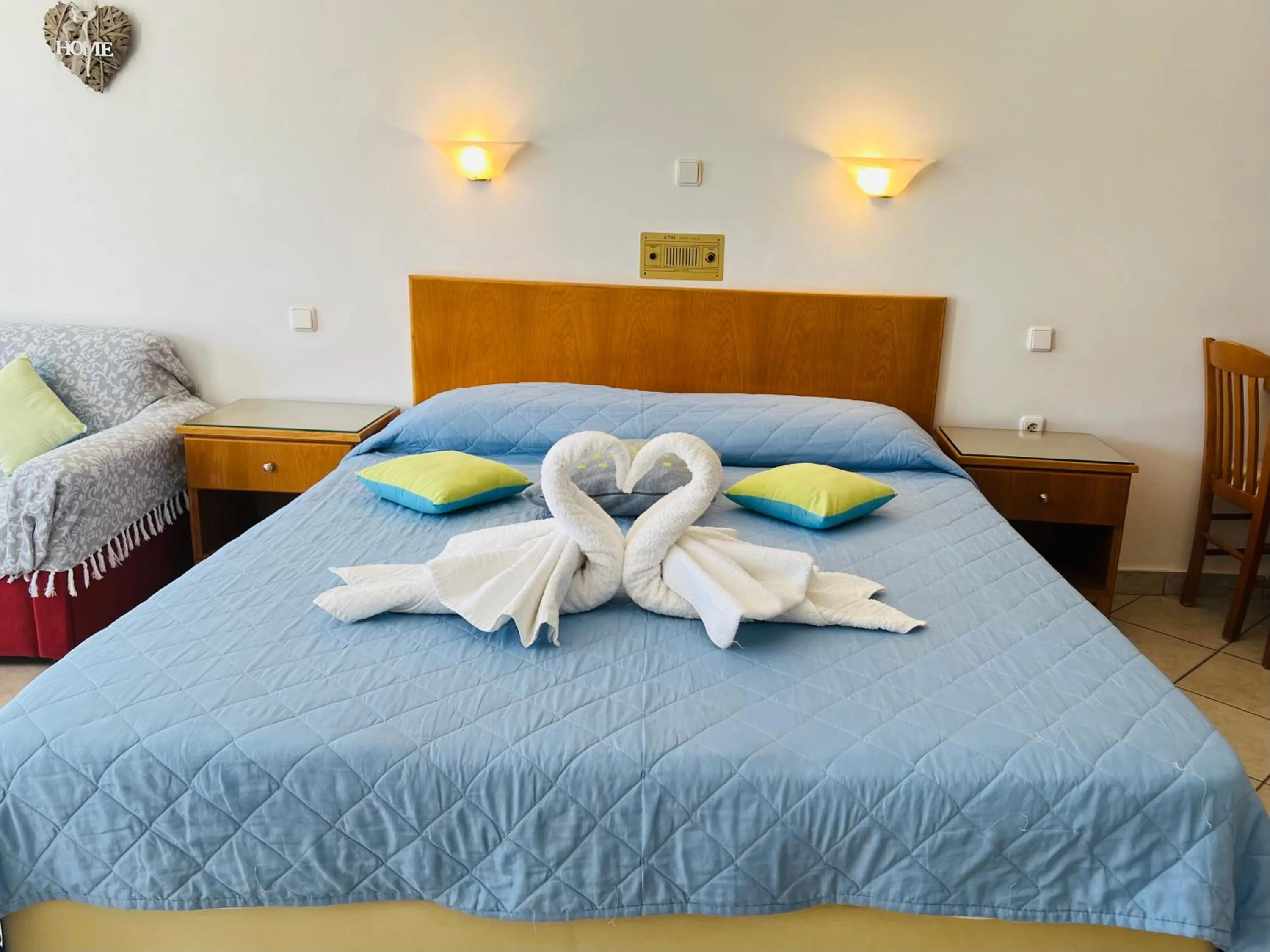 Bed in KTM Sunny Villas