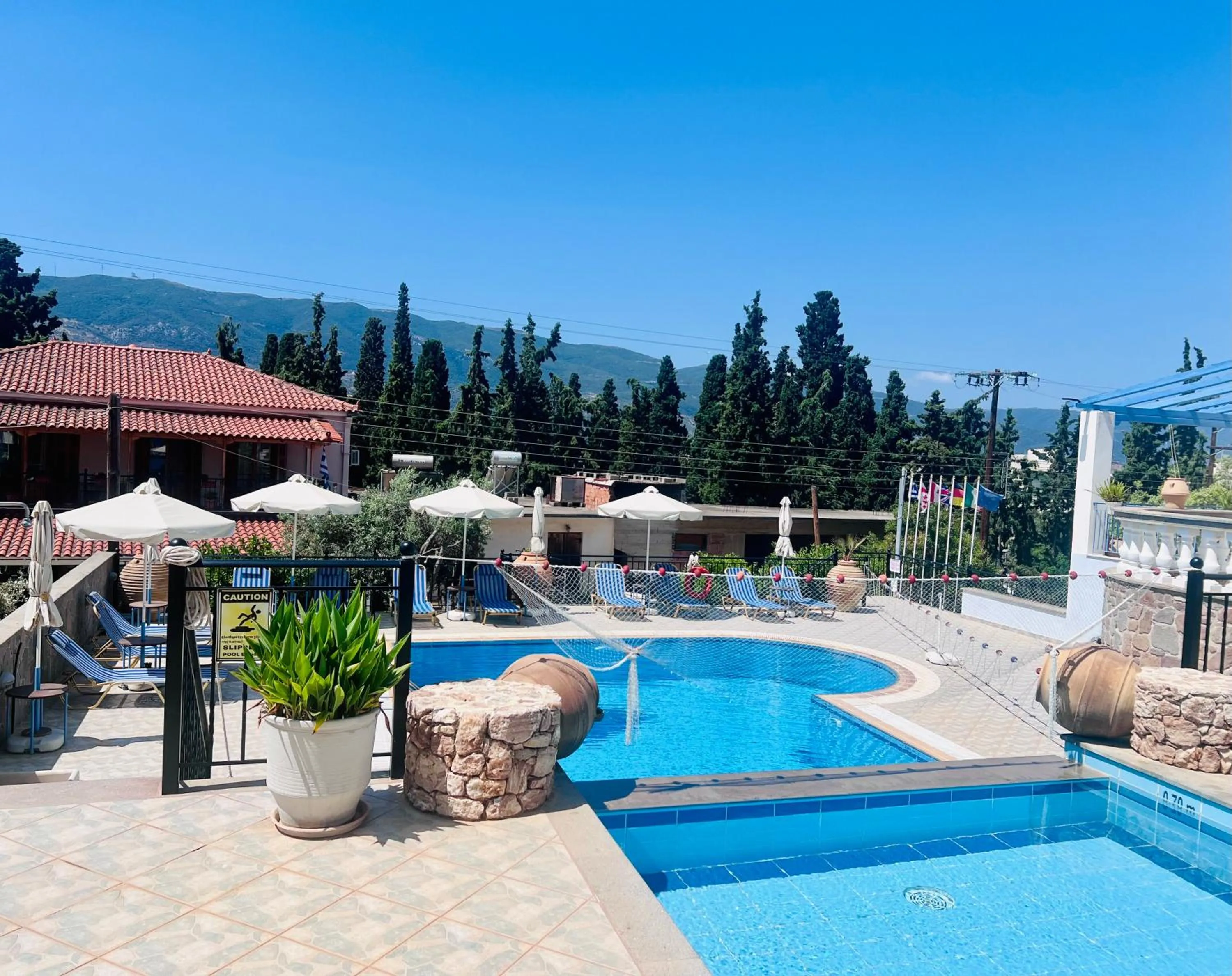 Swimming pool in KTM Sunny Villas