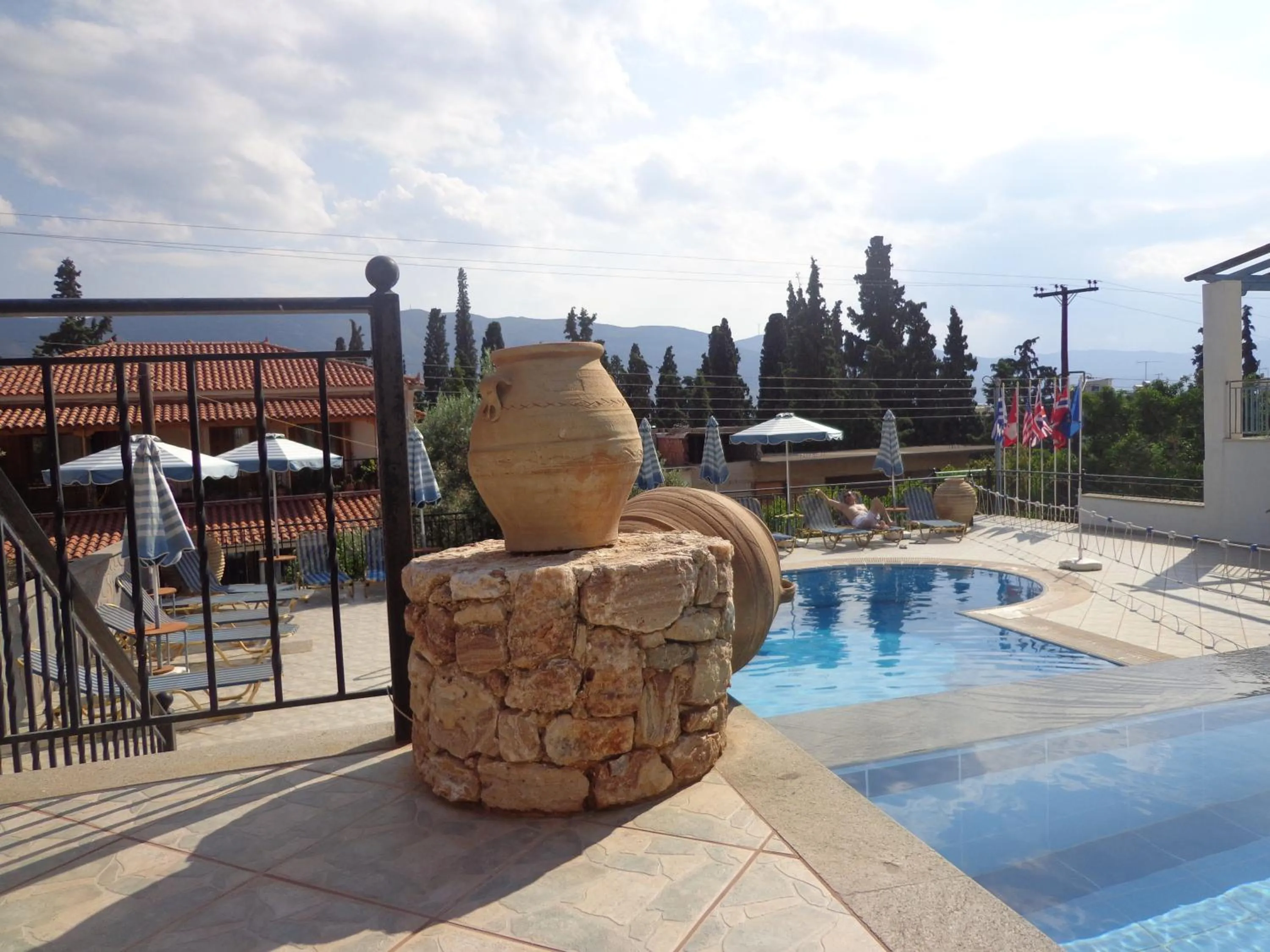 Swimming pool in KTM Sunny Villas