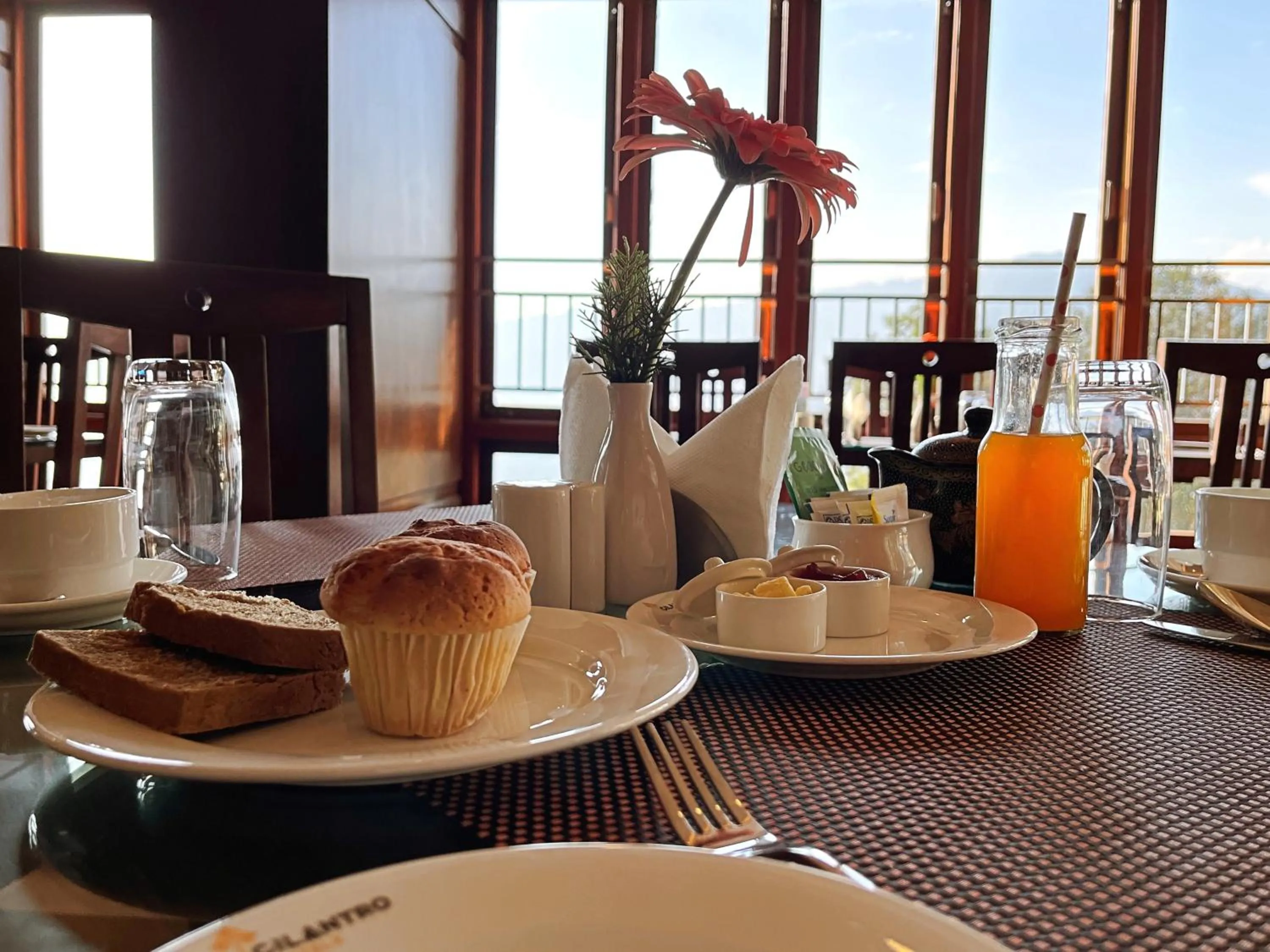 Food and drinks in Cilantro Unwind Delisso Abode,Gangtok