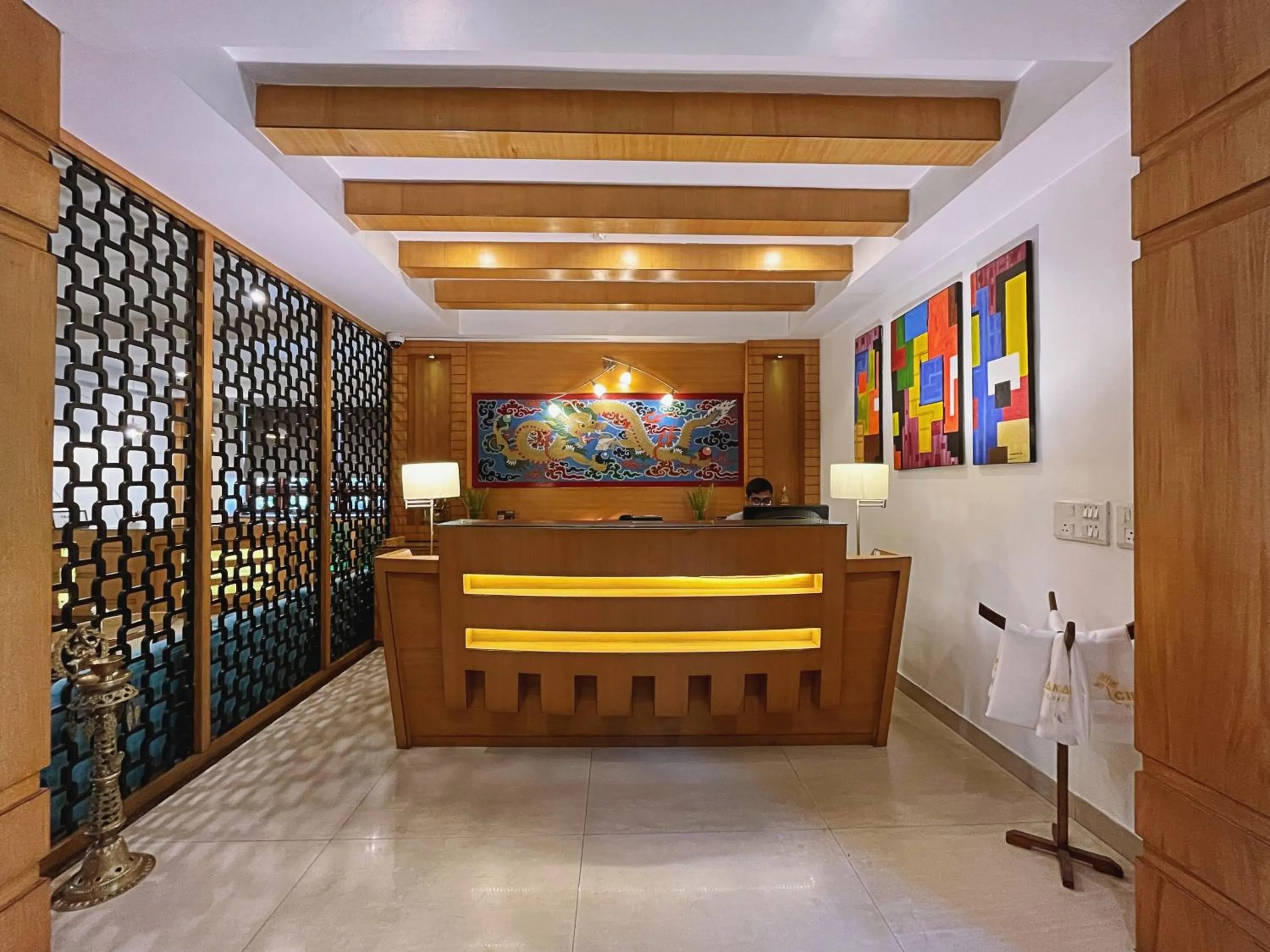 Lobby or reception in Cilantro Unwind Delisso Abode,Gangtok
