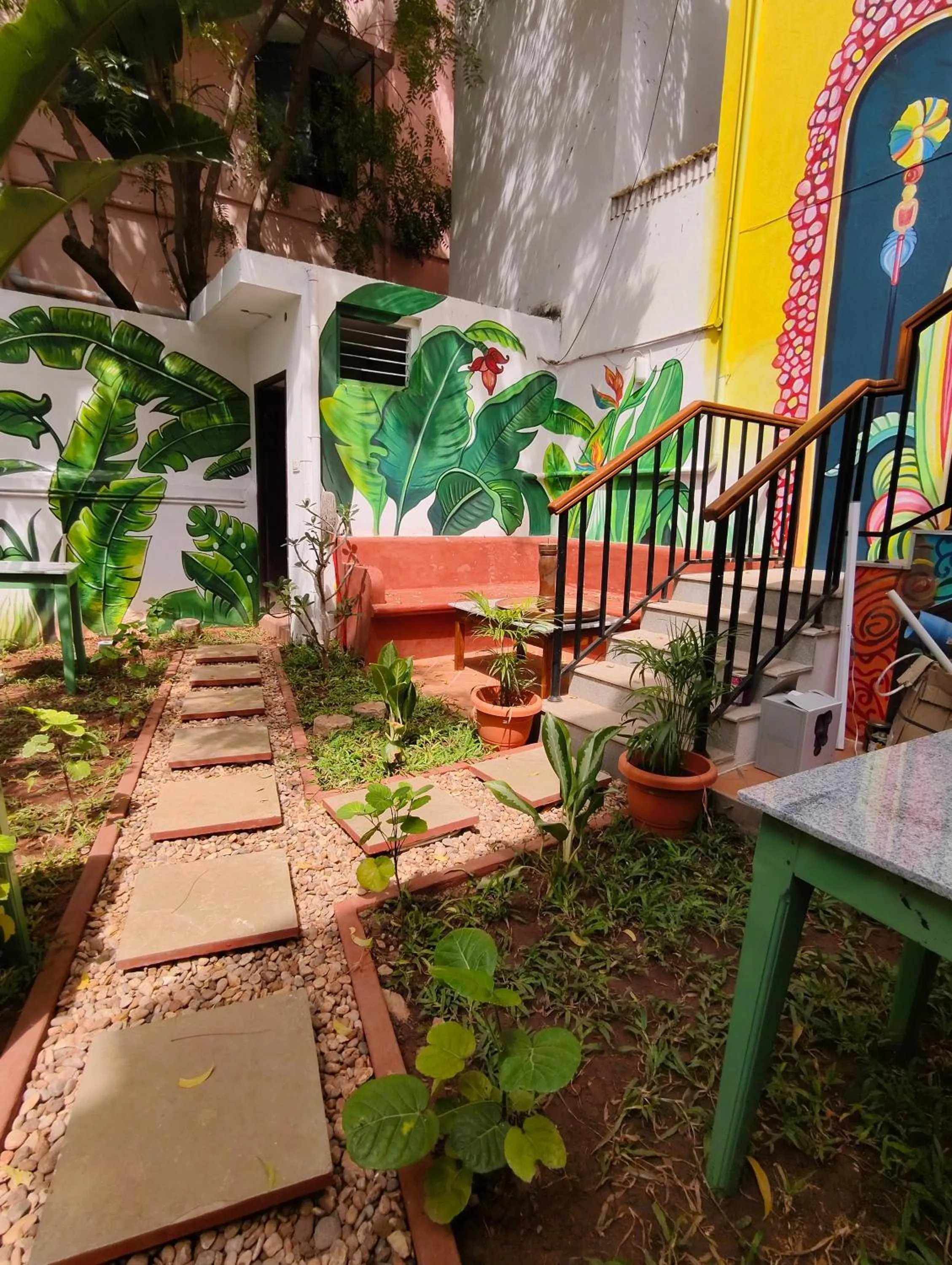 Garden in Bel Abri Colonial Living, Pondicherry