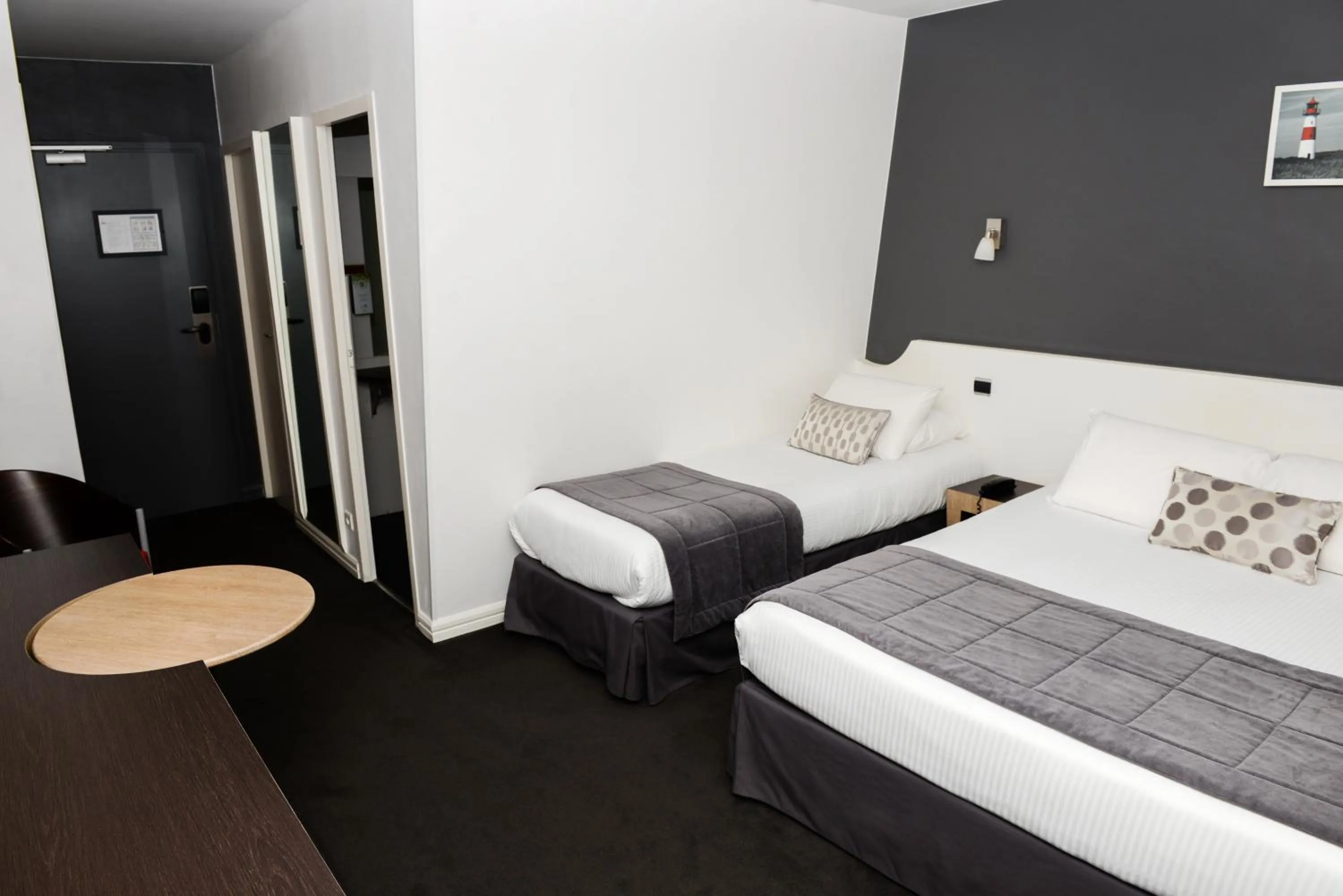 Photo of the whole room, Bed in Kyriad Prestige Les Sables d'Olonne - Plage - Centre des Congrès