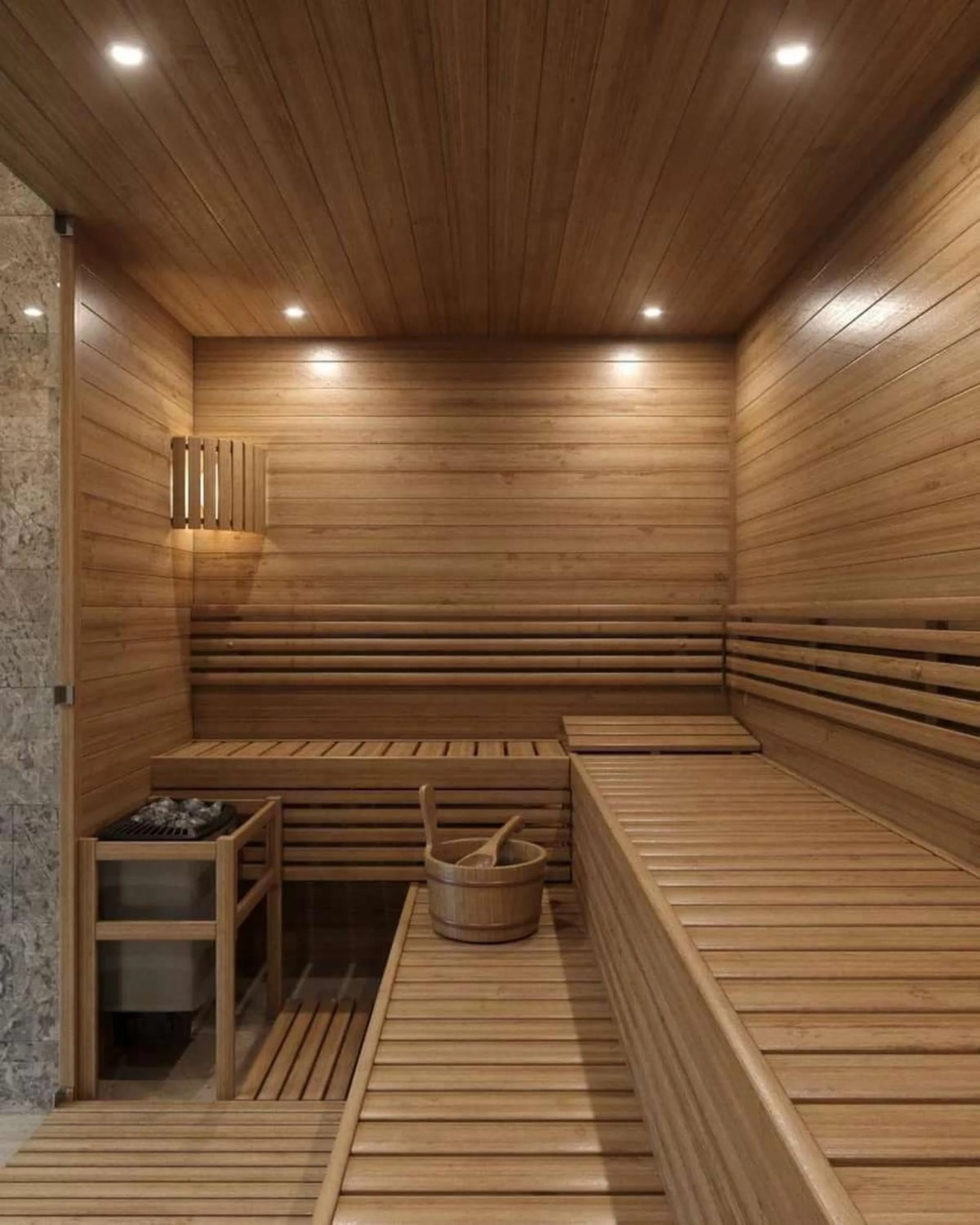 Sauna in Atar Airport Hotel - Restaurant & Spa Wellness