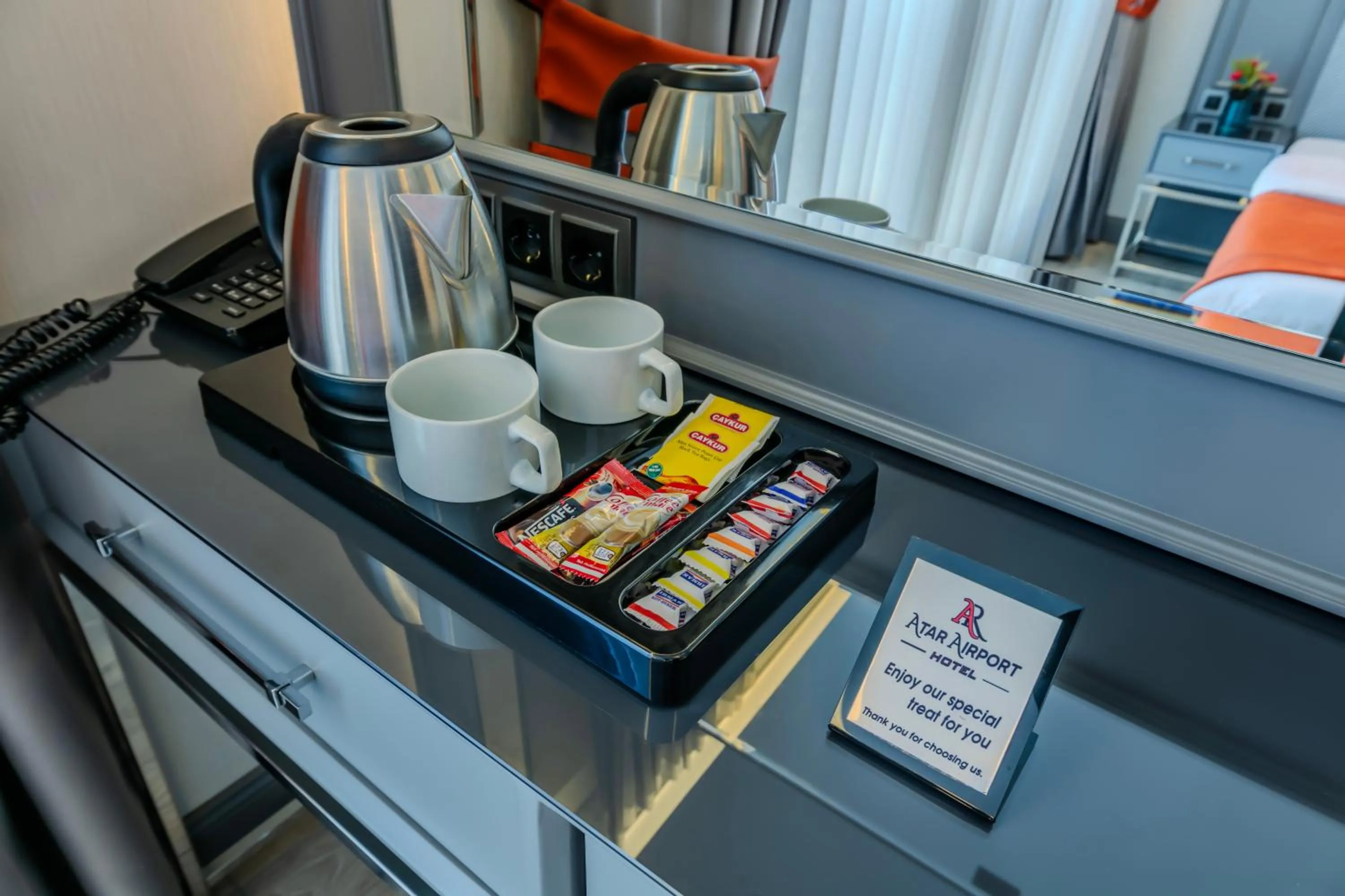 minibar in Atar Airport Hotel - Restaurant & Spa Wellness