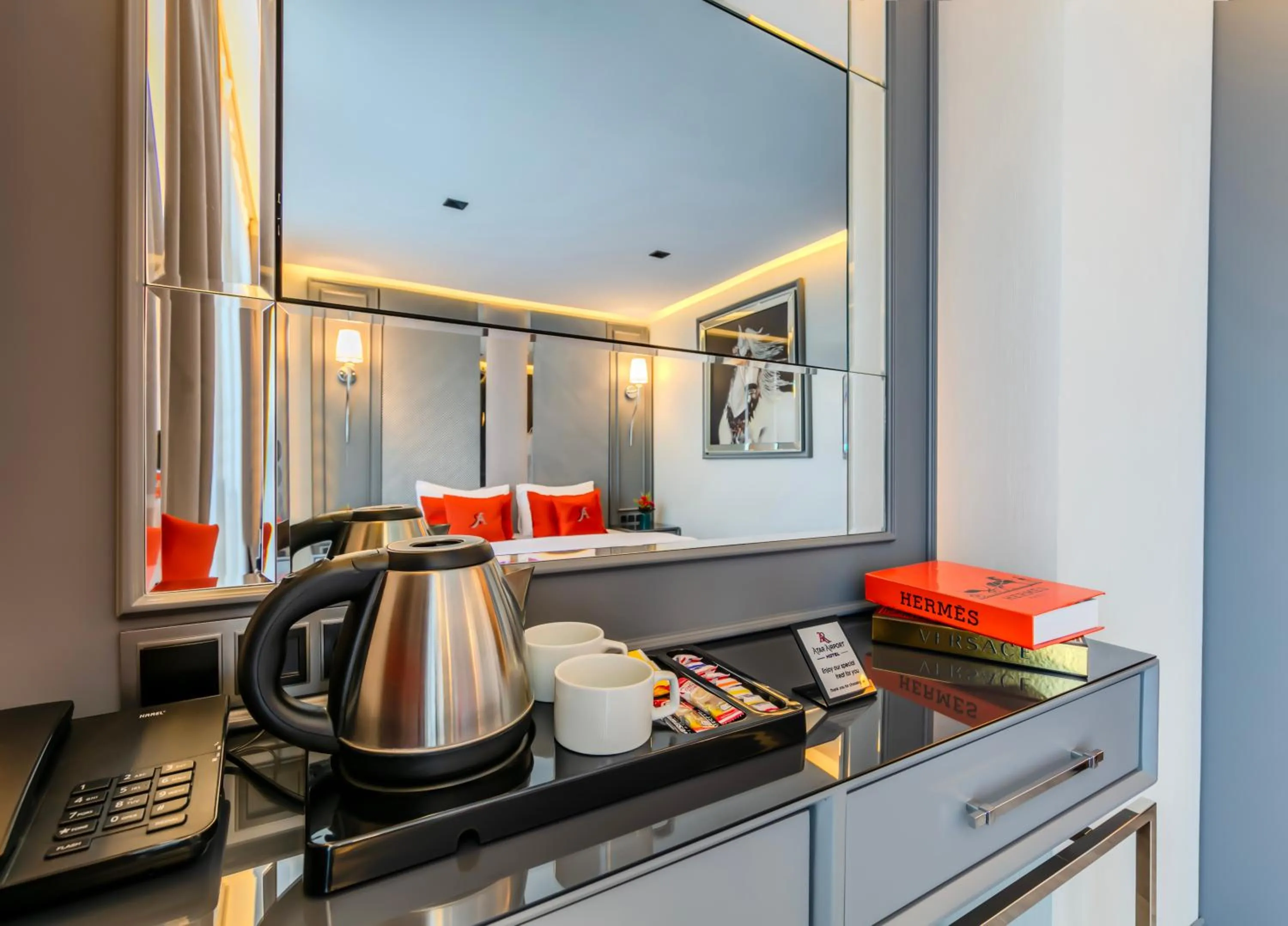 Coffee/tea facilities in Atar Airport Hotel - Restaurant & Spa Wellness