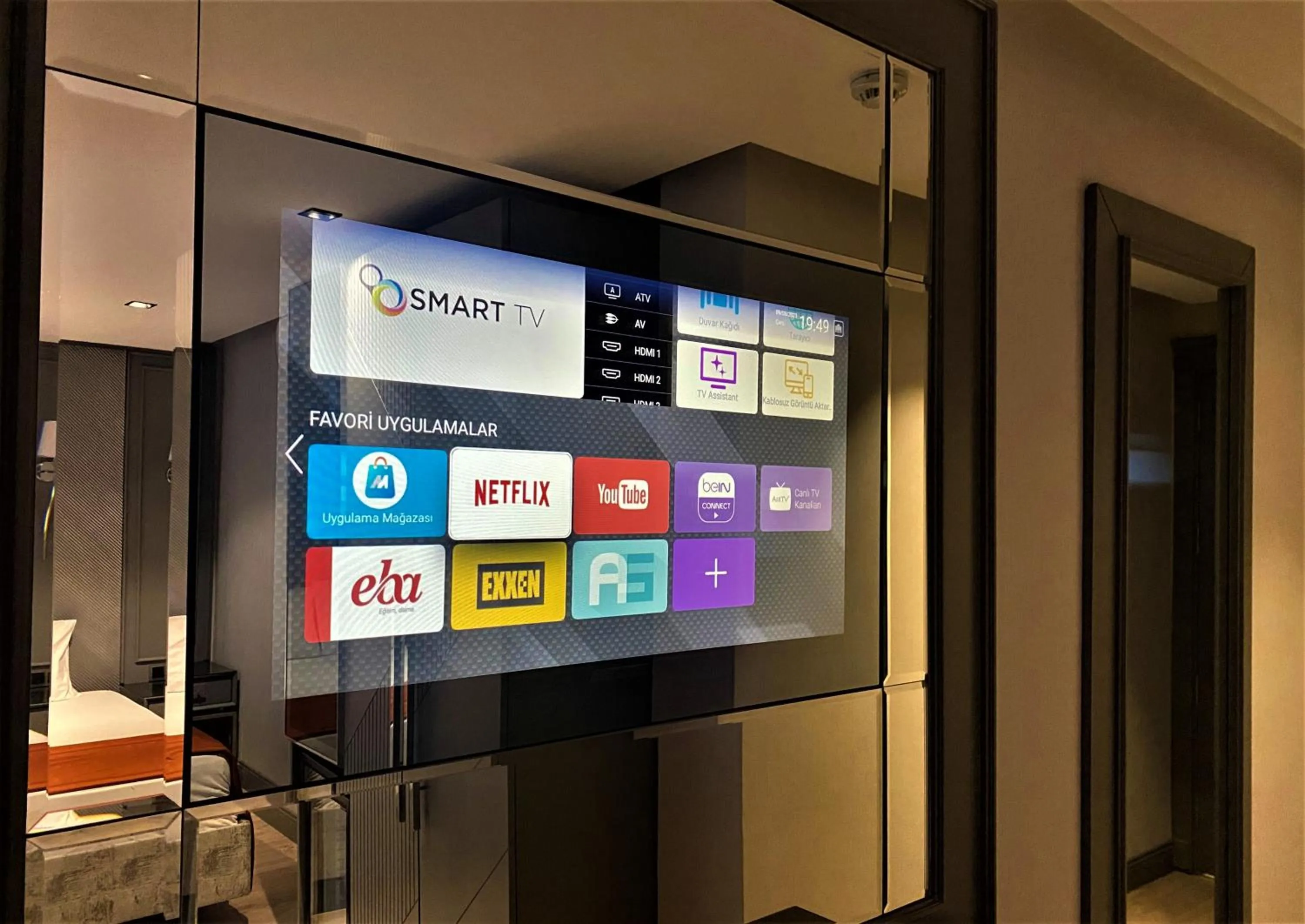 TV and multimedia in Atar Airport Hotel - Restaurant & Spa Wellness