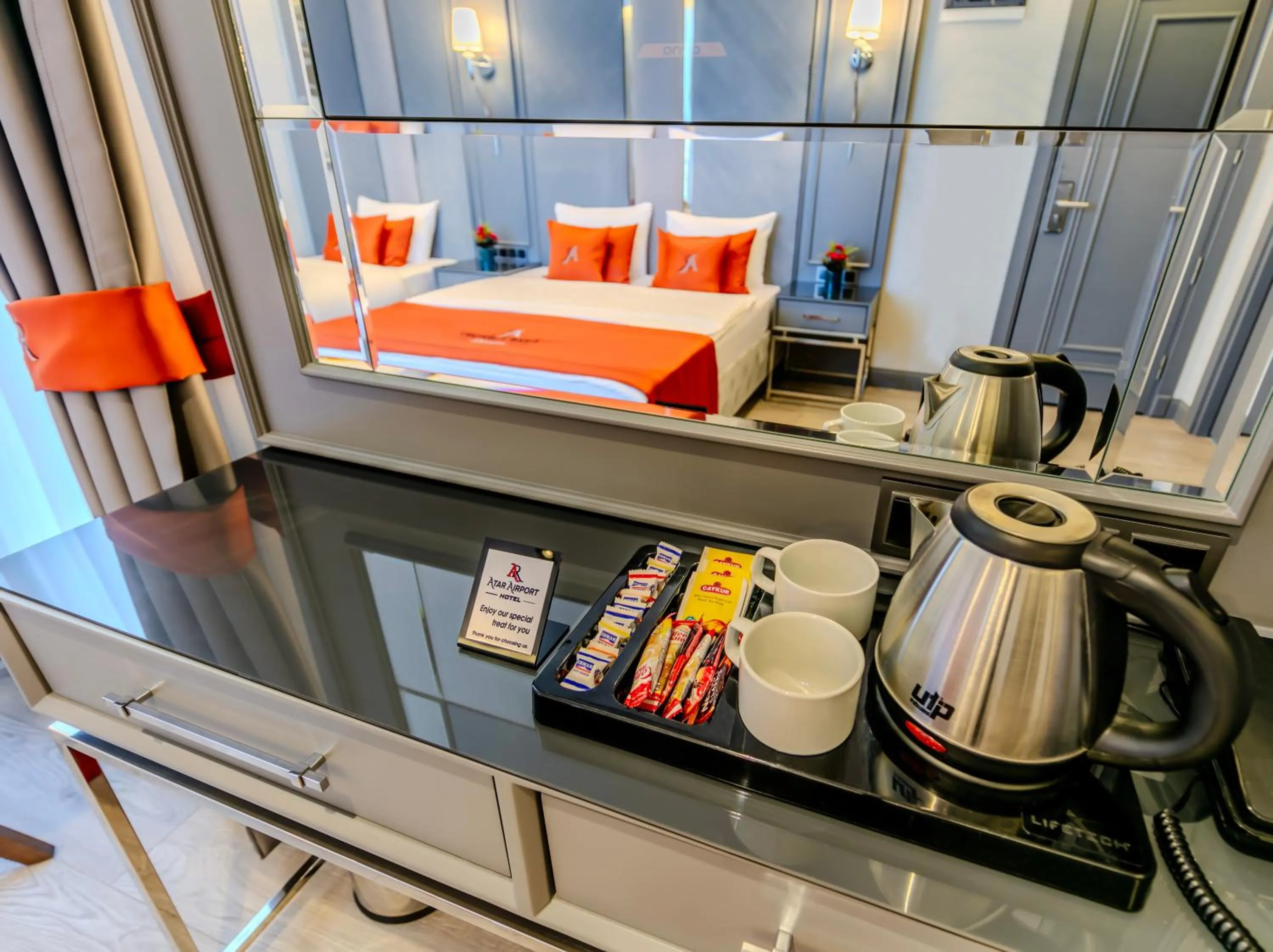 Photo of the whole room, Bed in Atar Airport Hotel - Restaurant & Spa Wellness