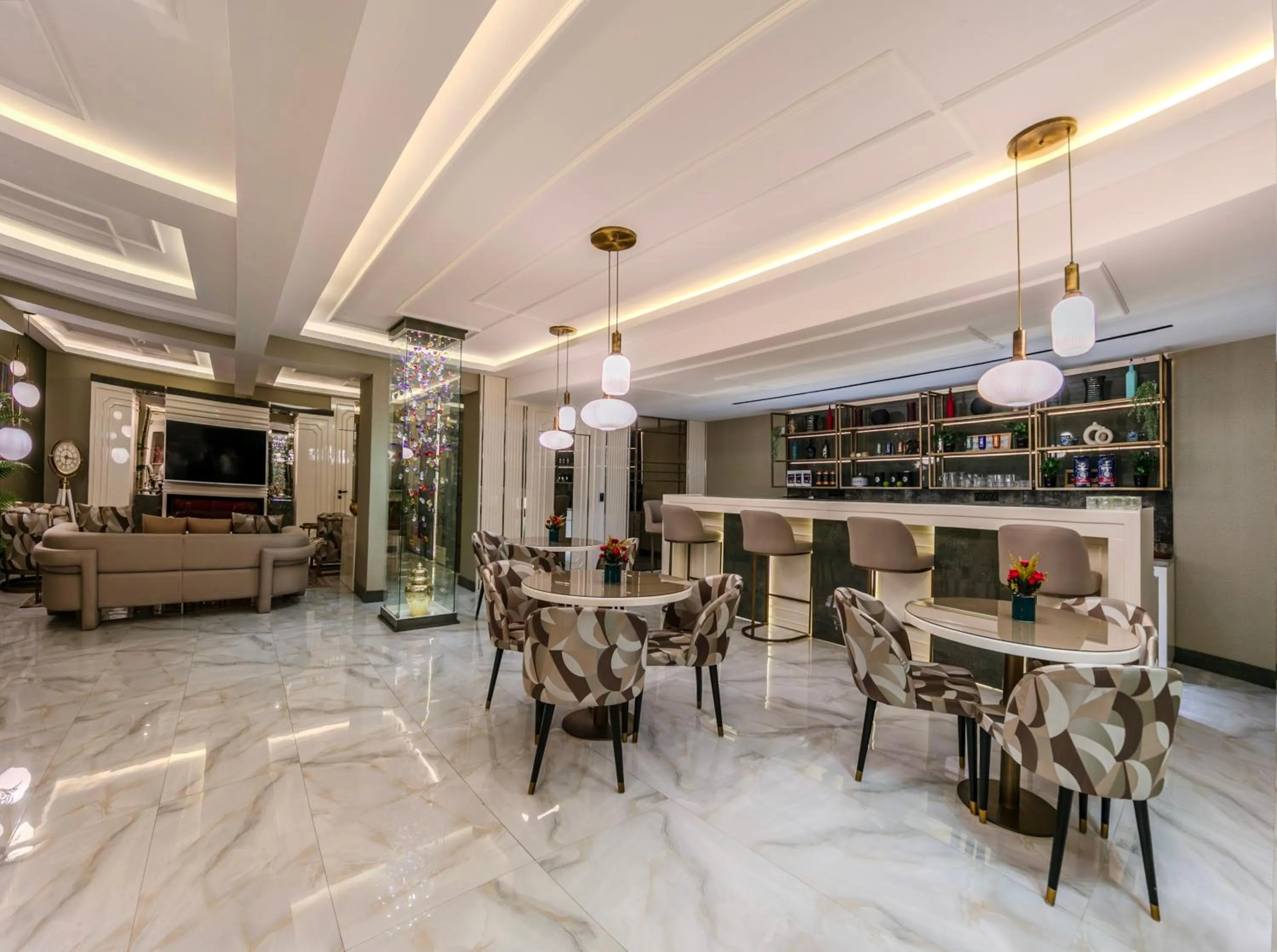 Lobby or reception in Atar Airport Hotel - Restaurant & Spa Wellness