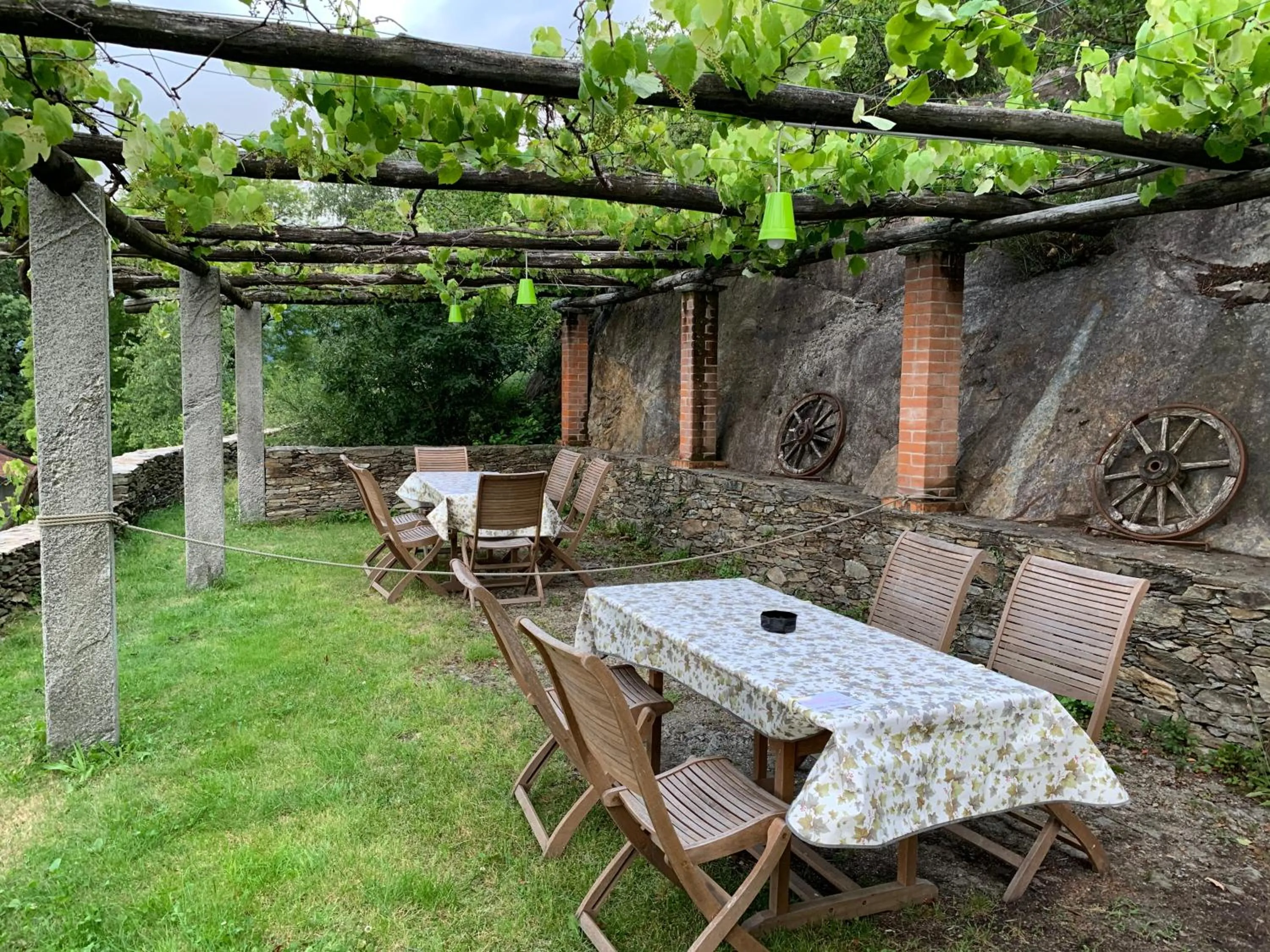 Garden view in Il Ciliegio Selvatico