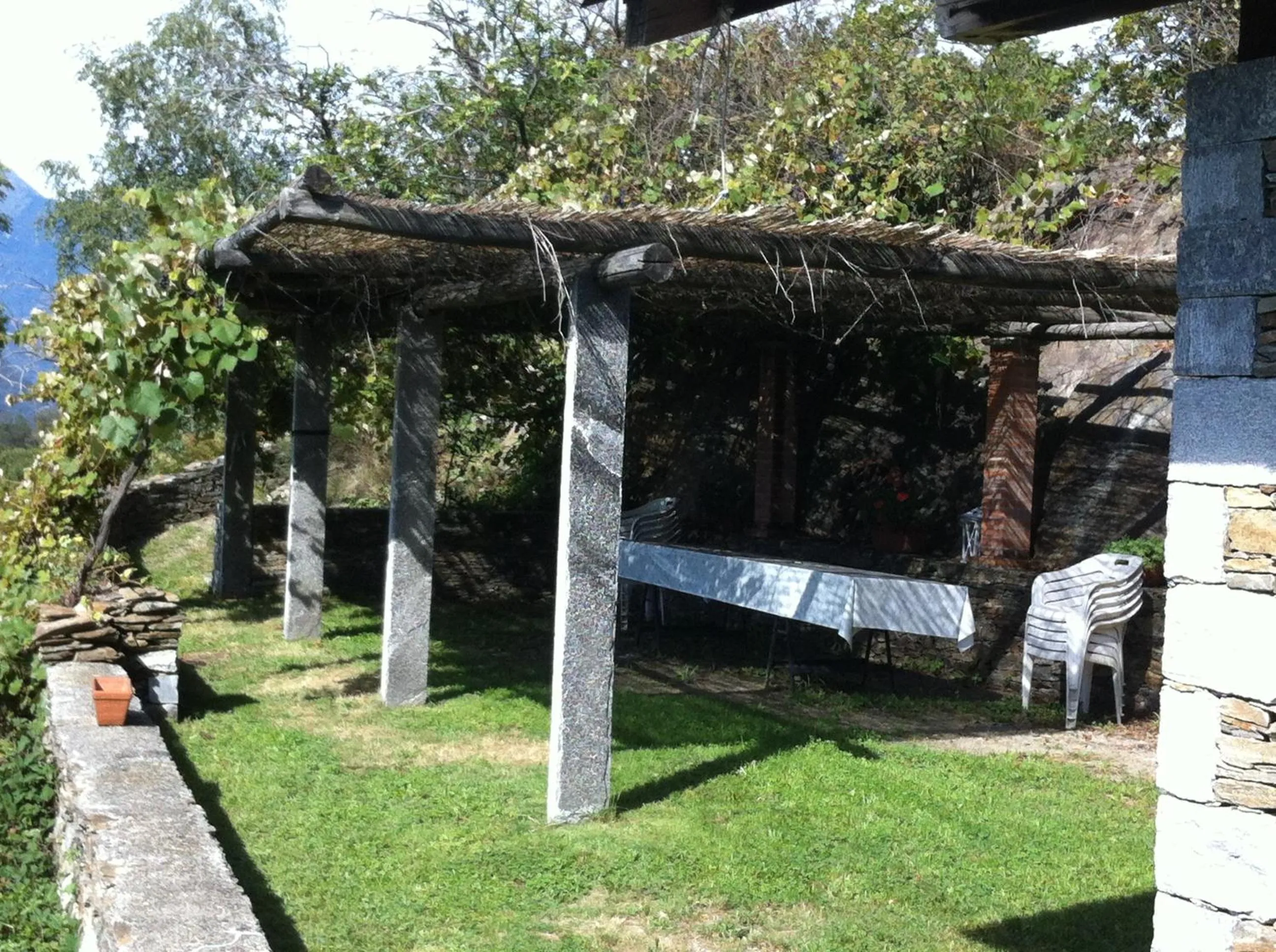 Garden view in Il Ciliegio Selvatico