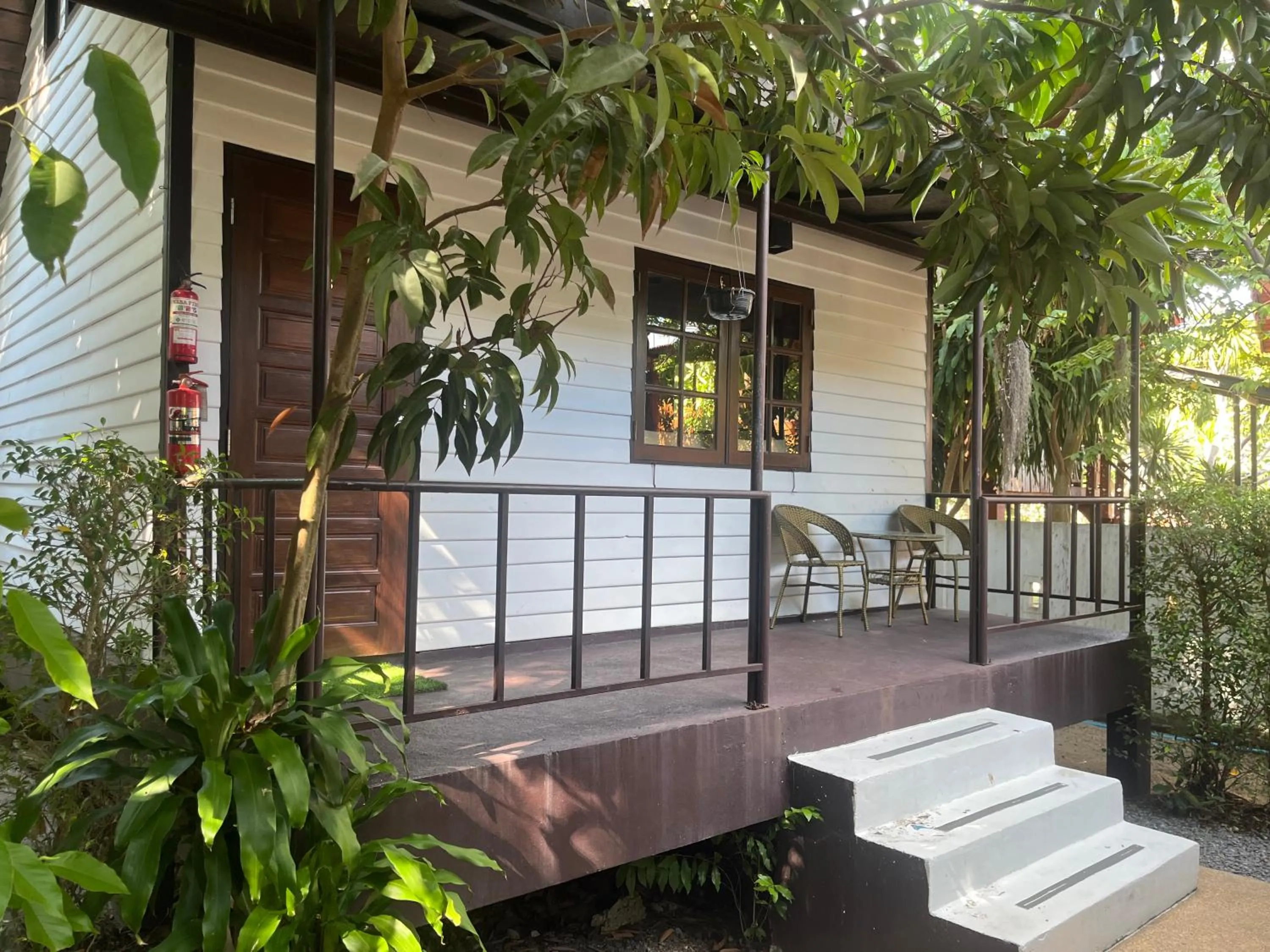 Garden in Tropical Village Resort