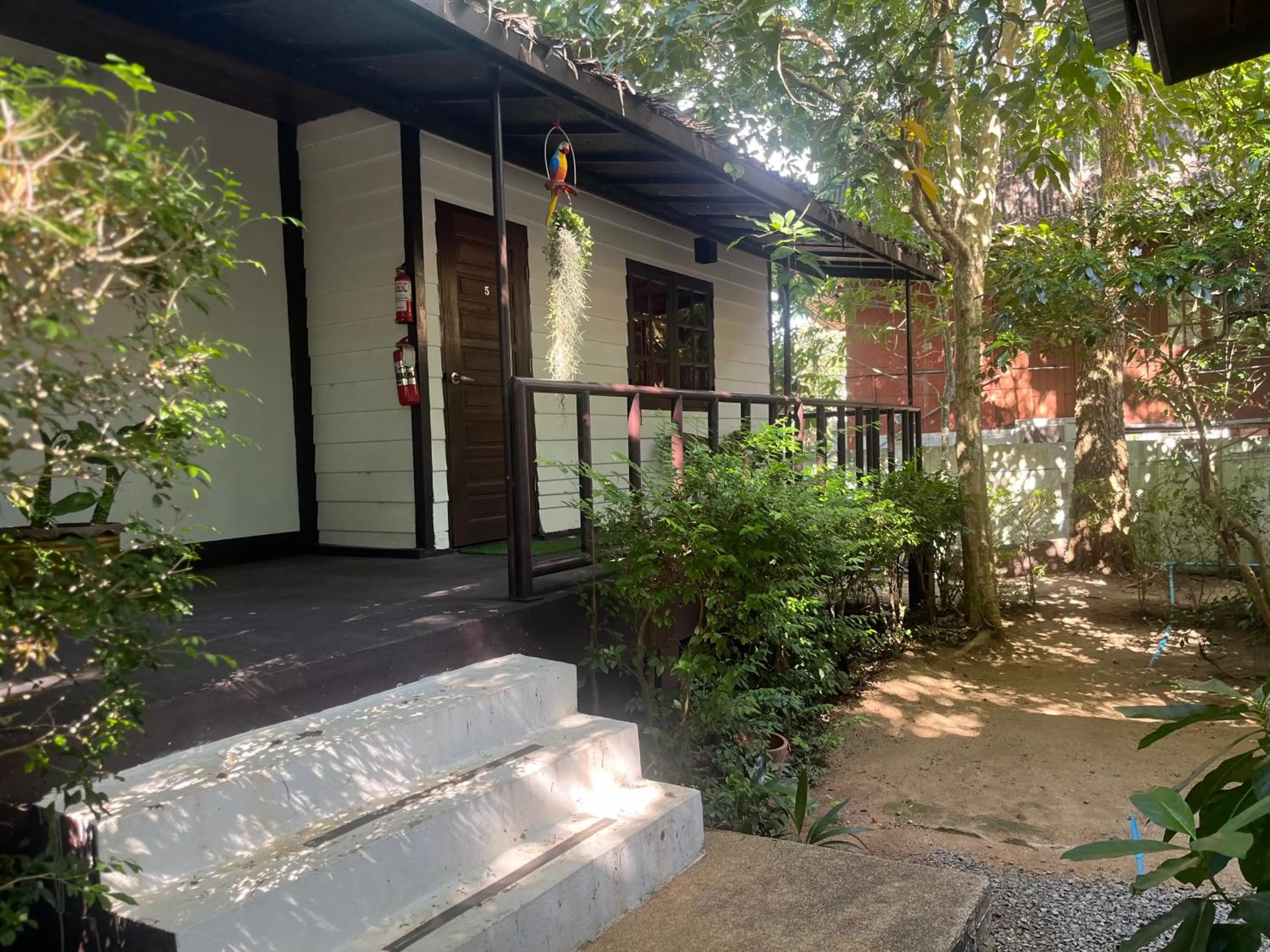 Garden in Tropical Village Resort