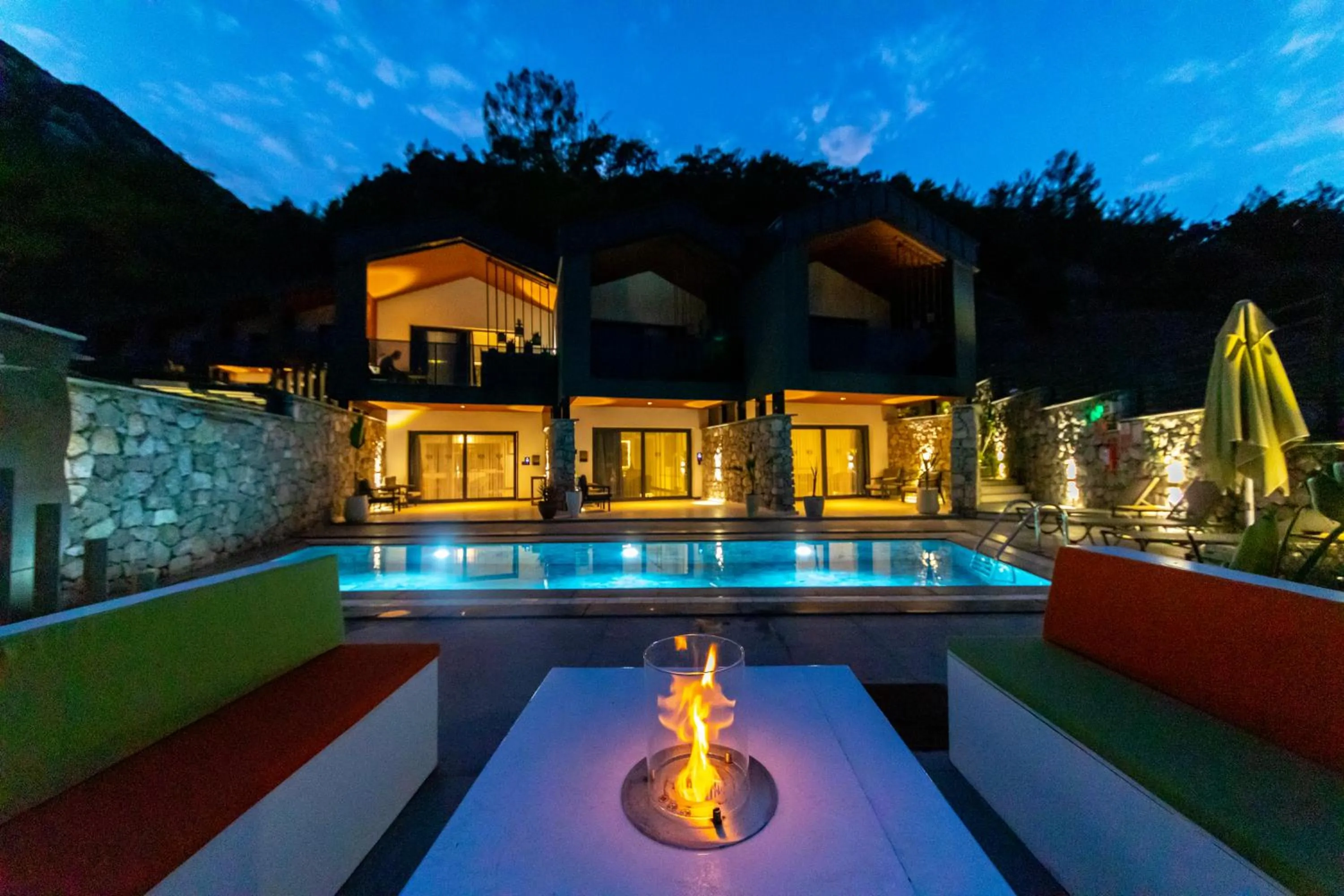 Patio in Ramitos Boutique Hotel