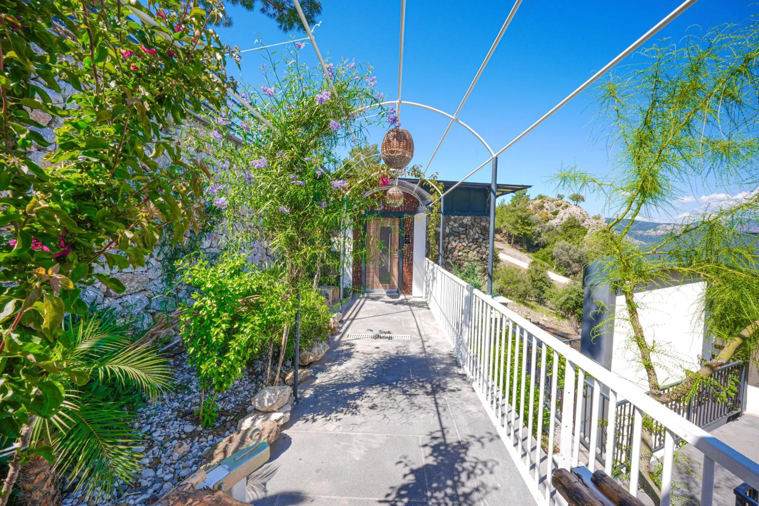Garden view in Ramitos Boutique Hotel